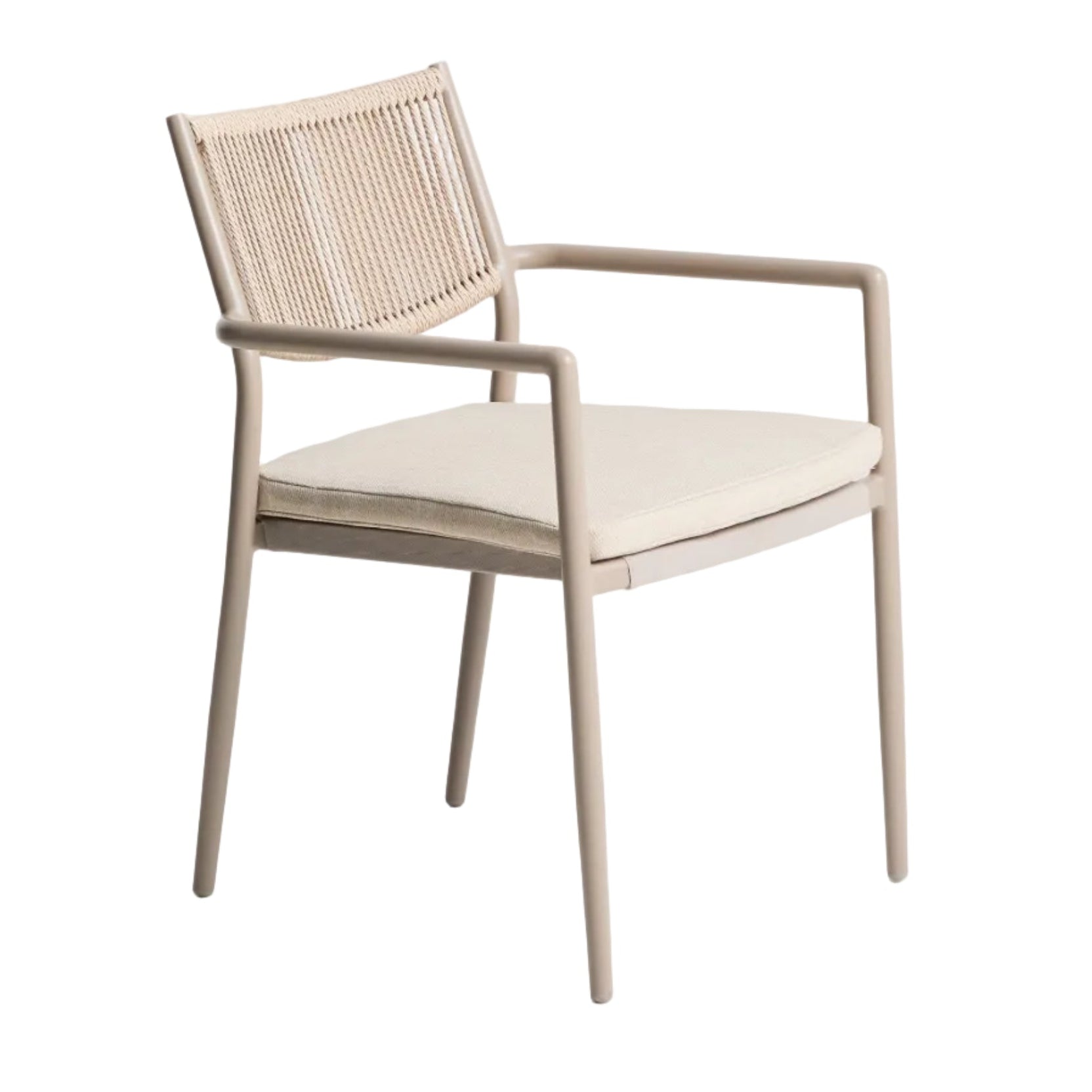 Gartenstuhl ARGASI grau-beige