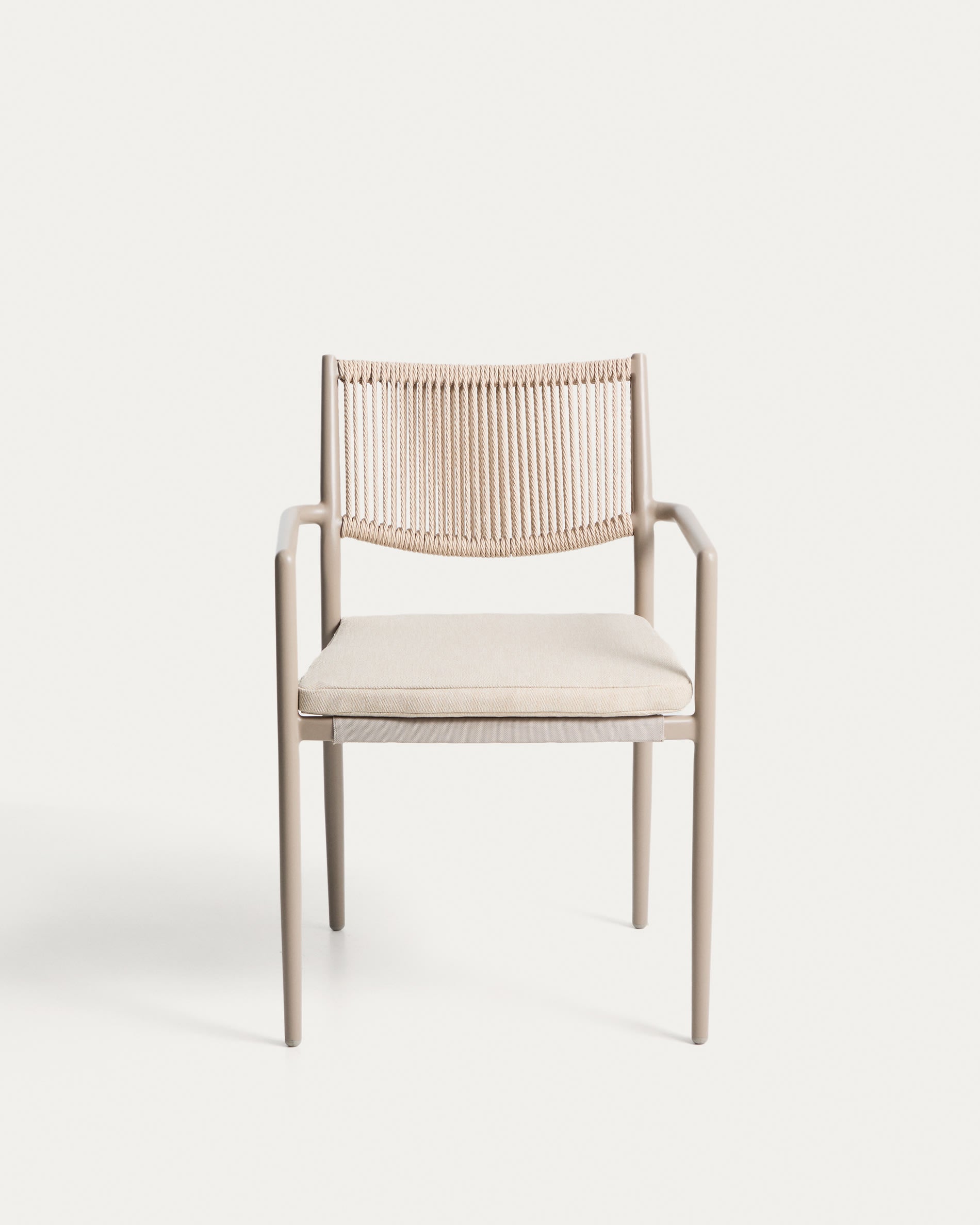 Gartenstuhl ARGASI grau-beige