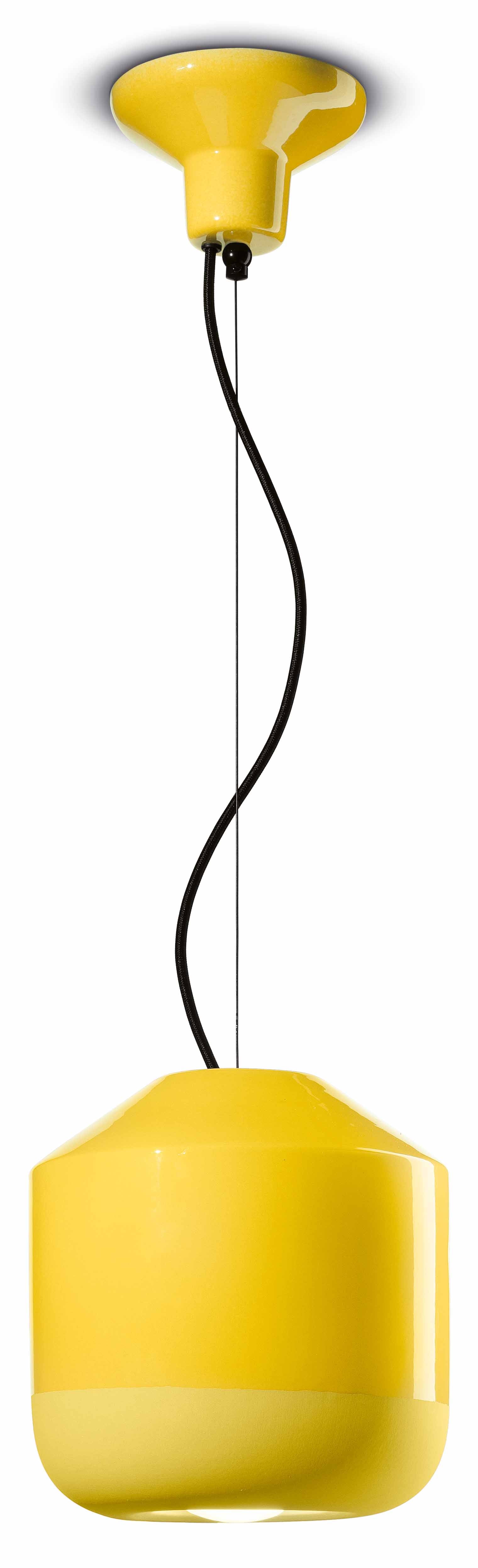 BELLOTA Keramik-Hängelampe gelb
