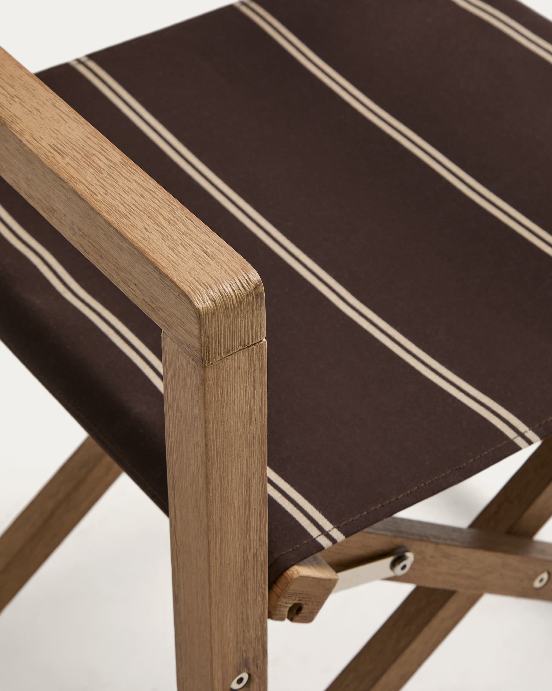 Gartenstuhl VILARA braun mit beige
