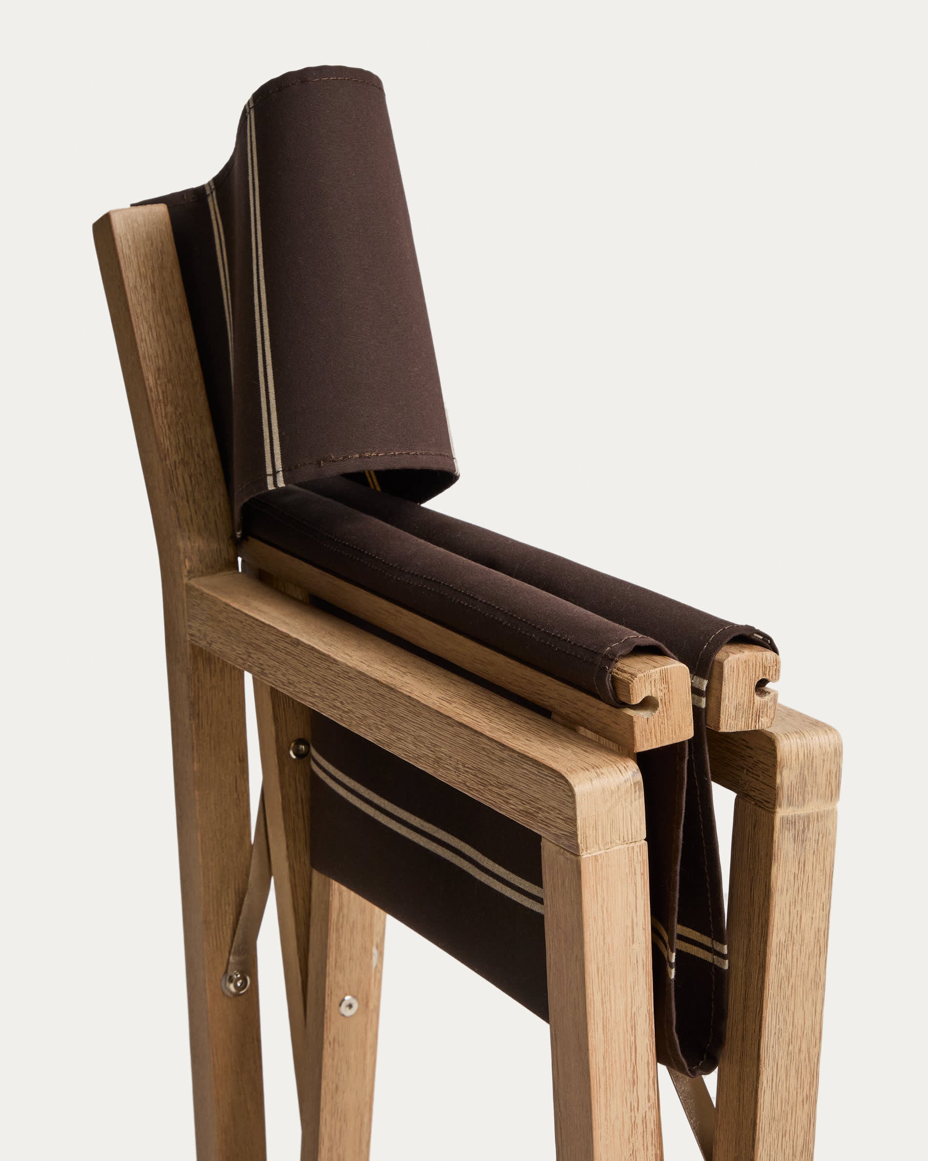 Gartenstuhl VILARA braun mit beige