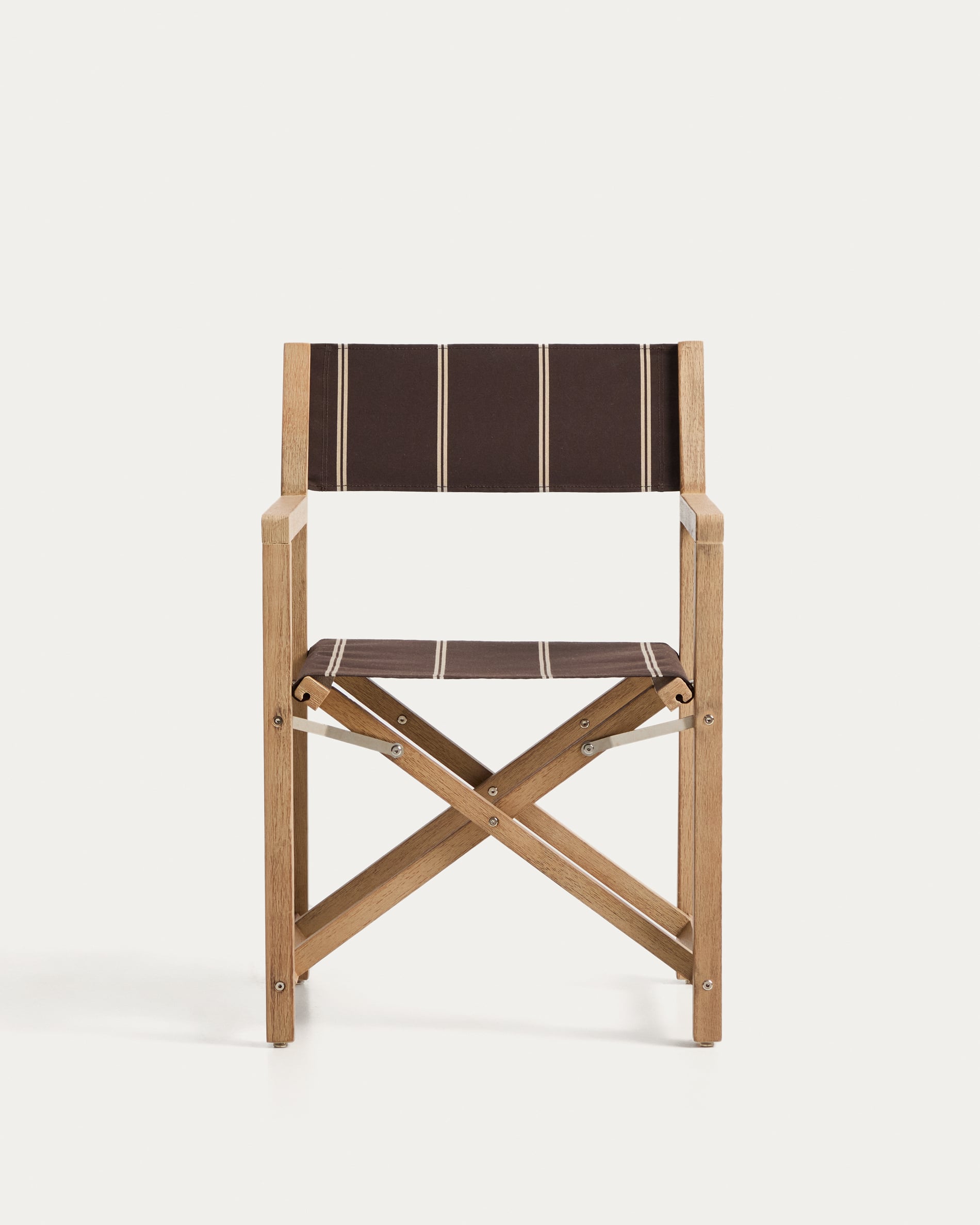 Gartenstuhl VILARA braun mit beige