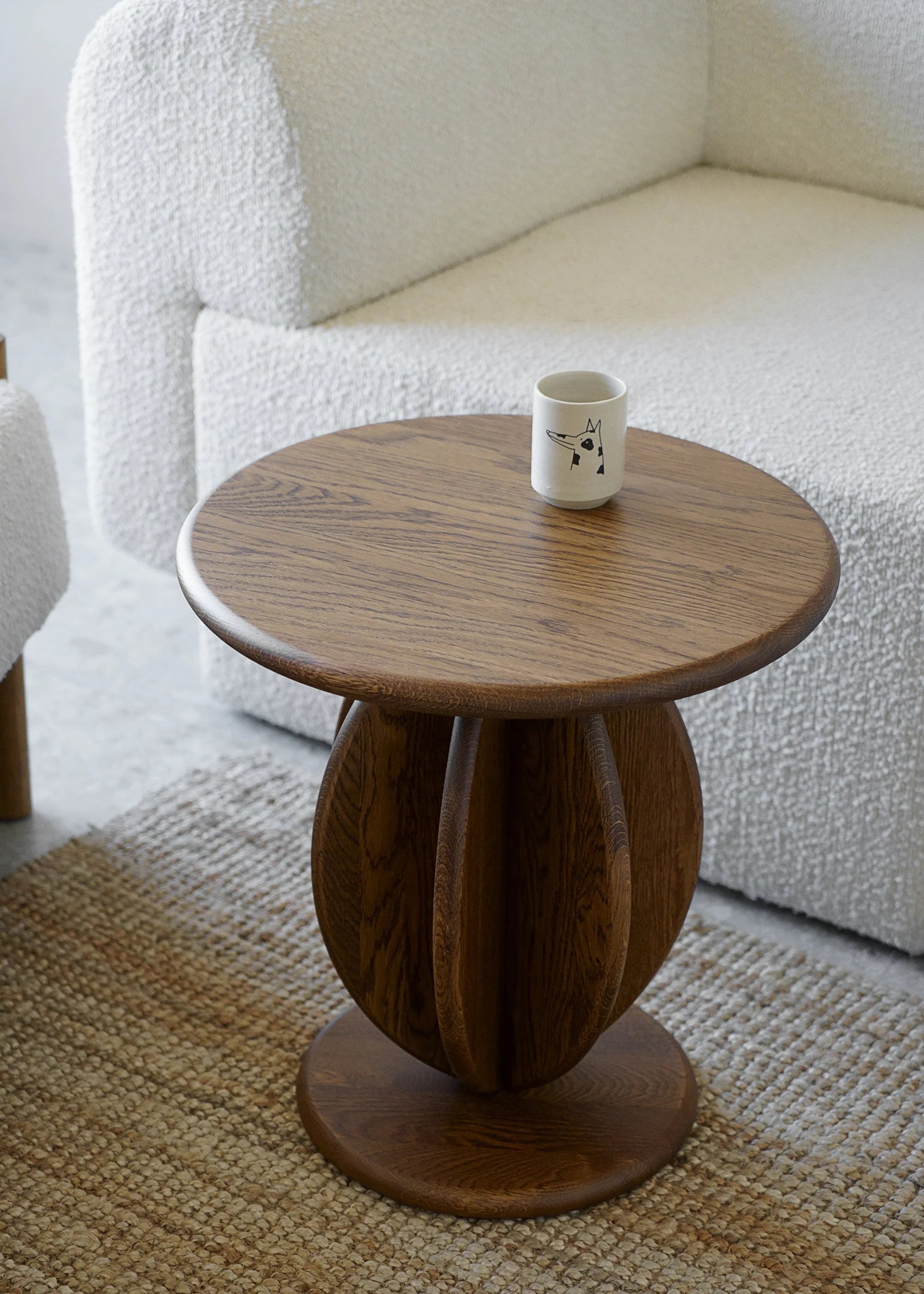 CITRUS Side Table Dark Oak Wood