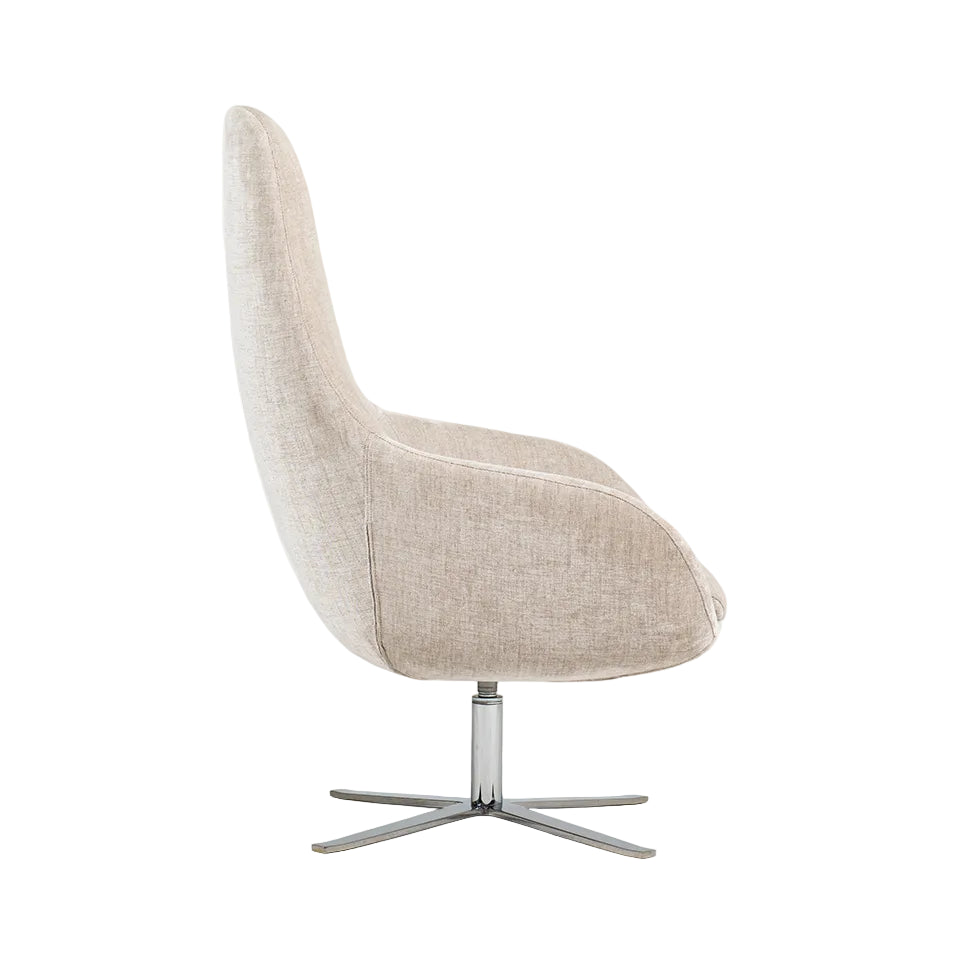 Drehstuhl CLASSIC gepolstert mit Metallbasis