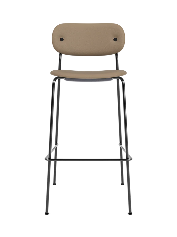 Upholstered stool CO beige