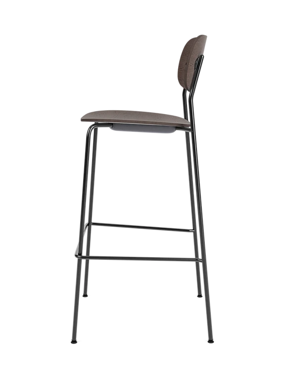 Hocker CO dunkles Eichenfurnier