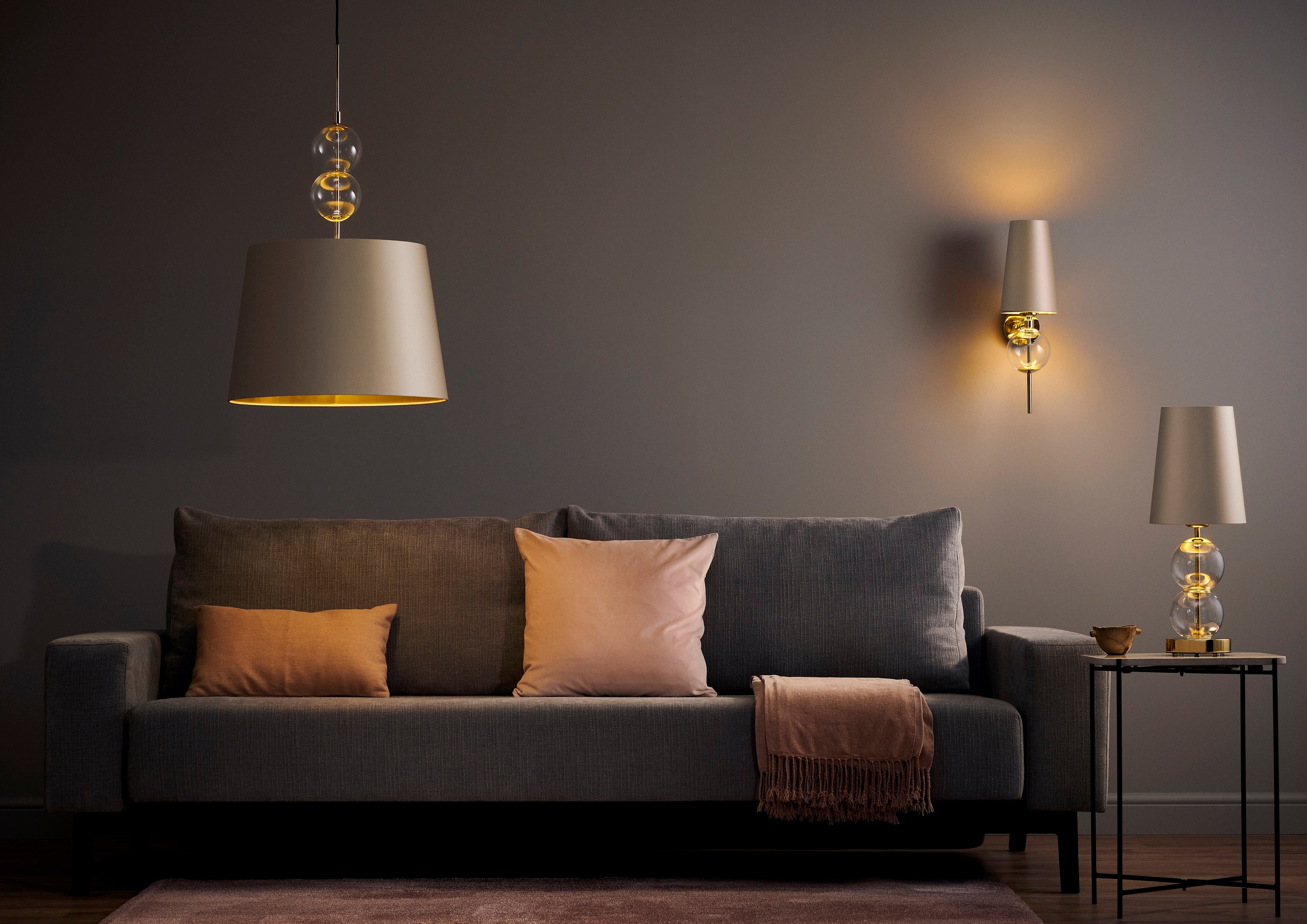 COCO Champagne Table Lamp