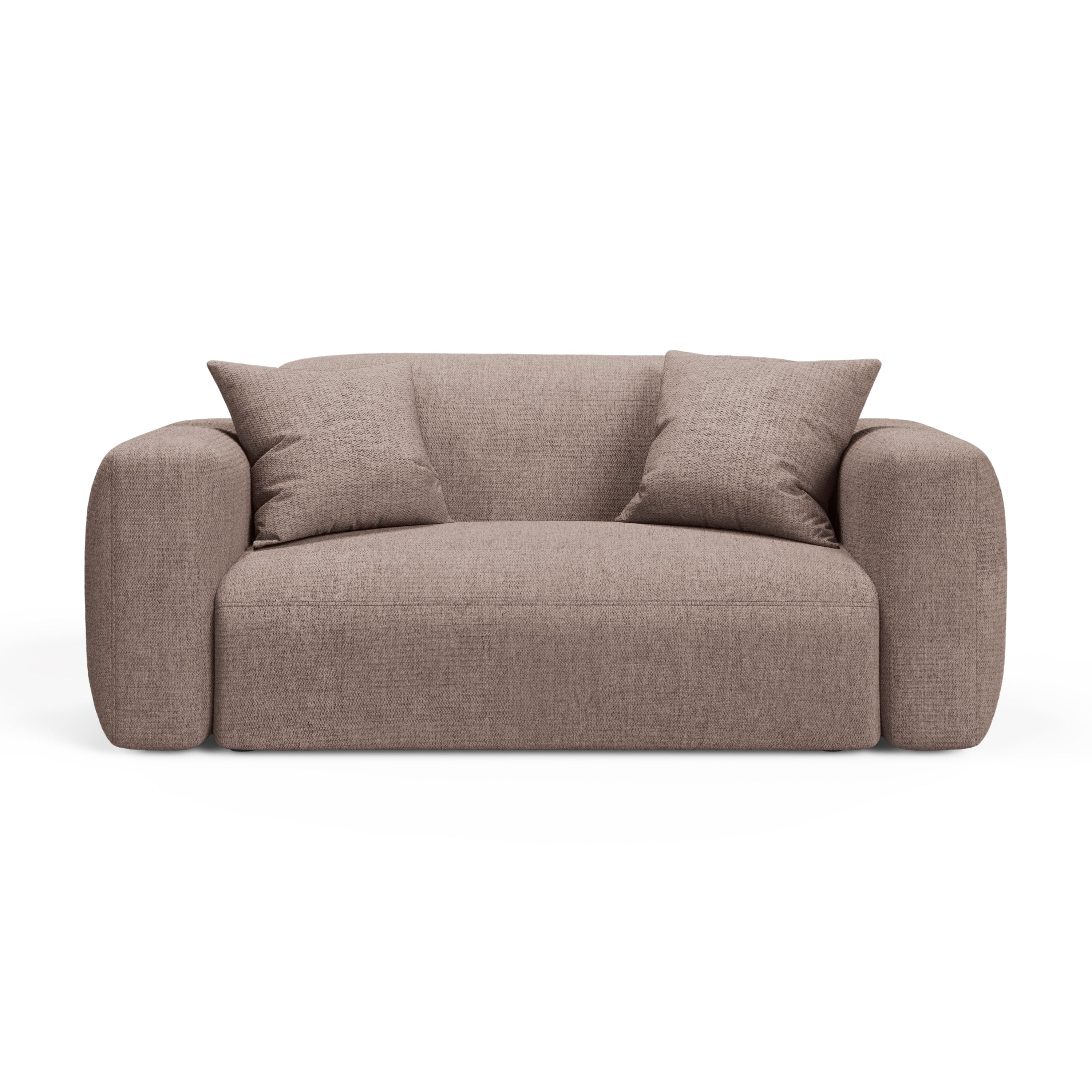 Sofa 2-osobowa STRINO beżowy szenil – Cosmopolitan Design