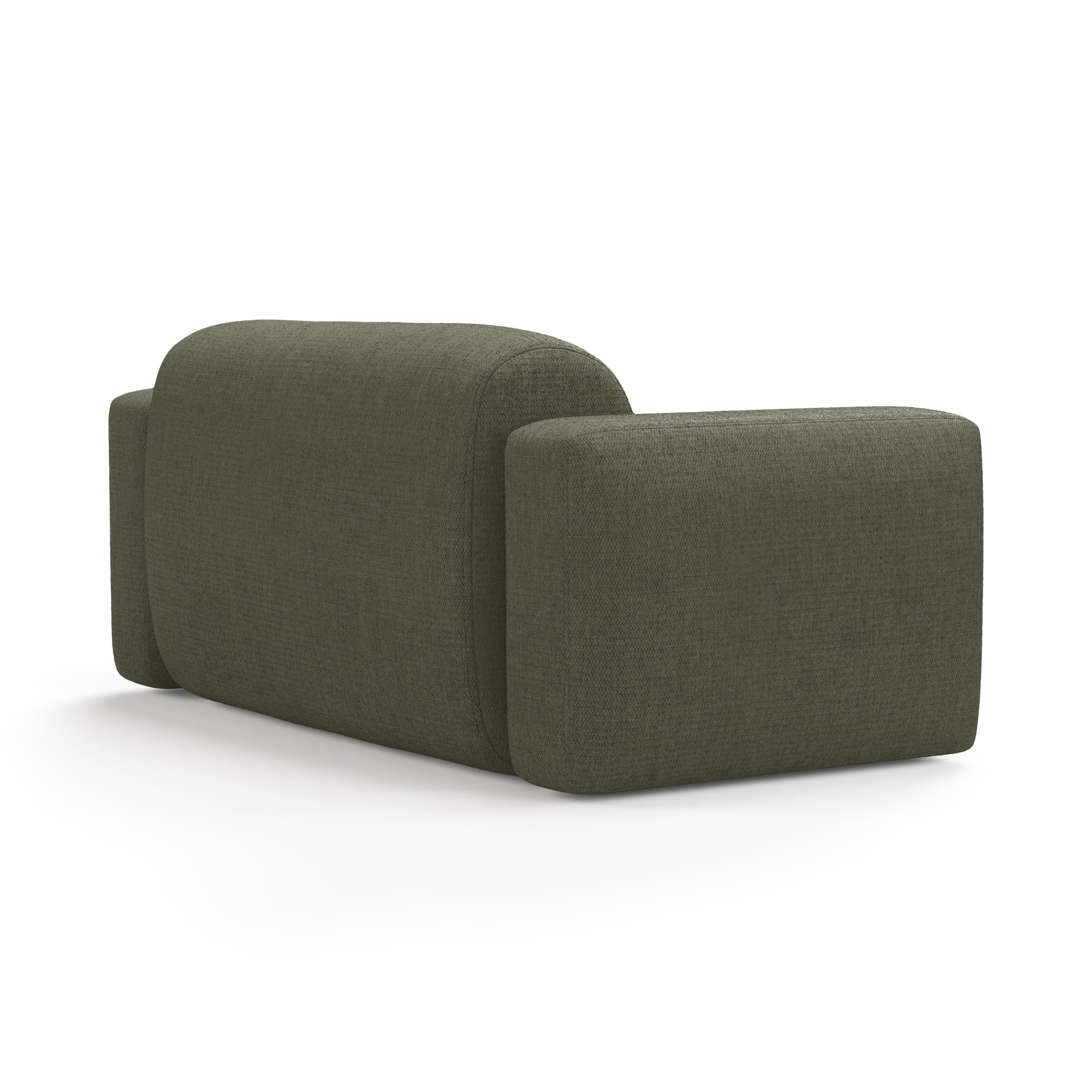 2-seater Sofa STRINO olive chenille