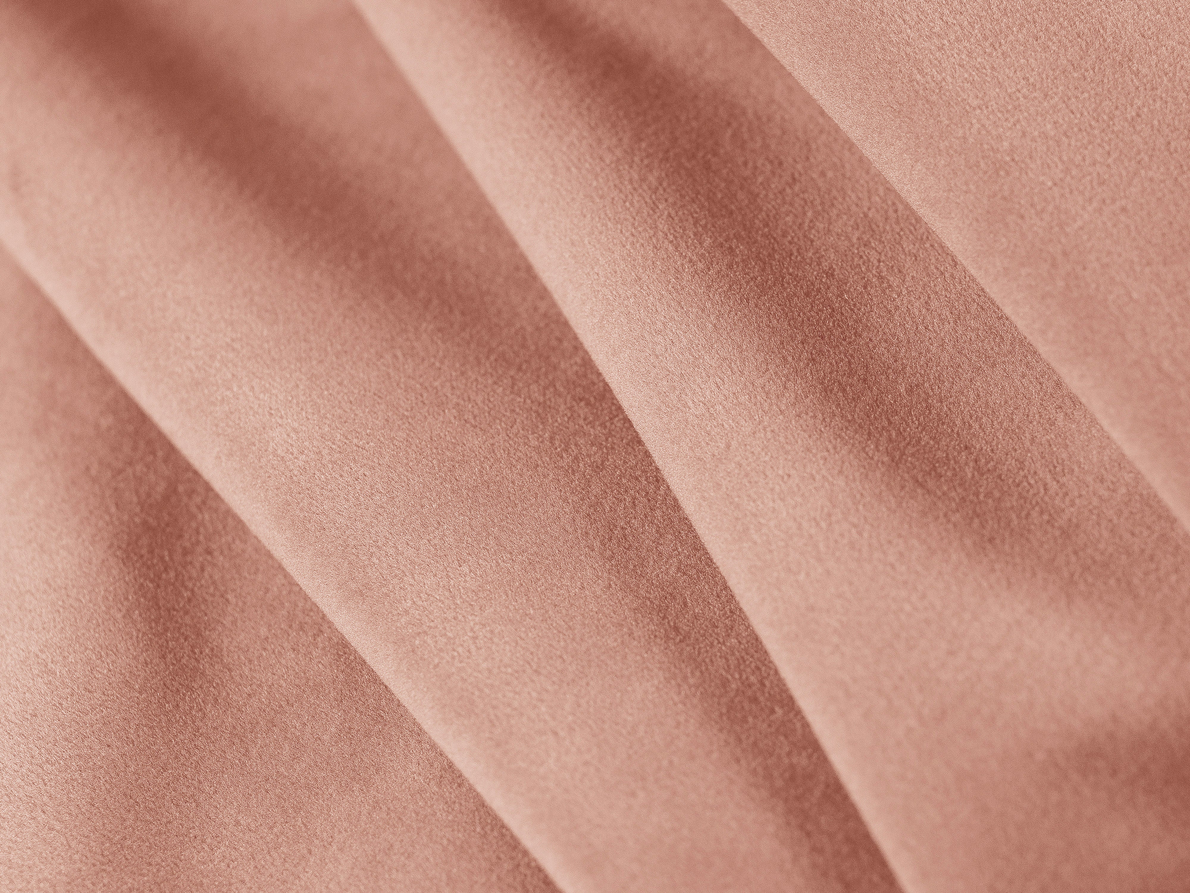 Symmetrische Samt-Eckcouch STRINO in Rosa