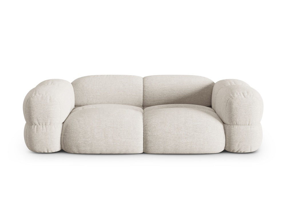 LORETTO Light Beige 3-Seater Sofa