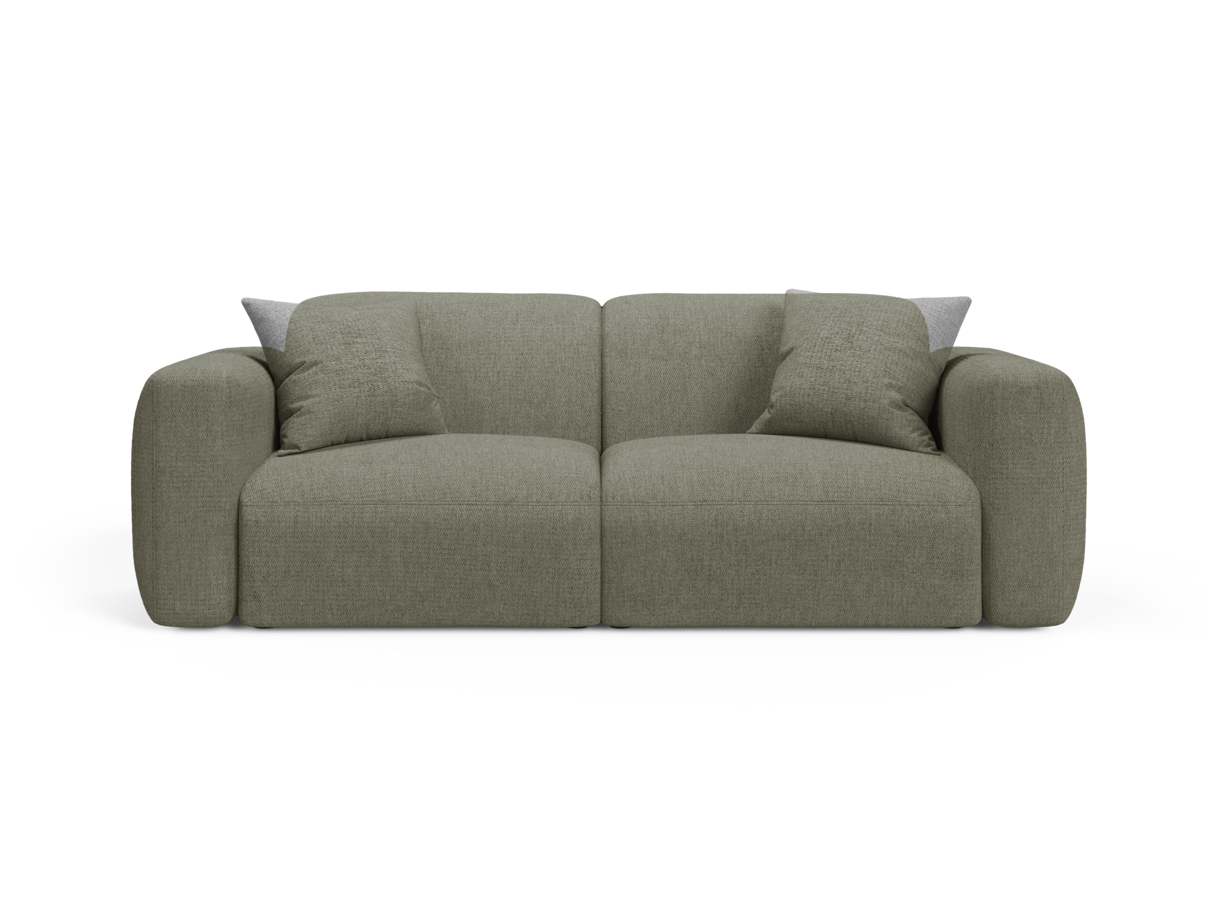 3-seater Sofa STRINO olive chenille