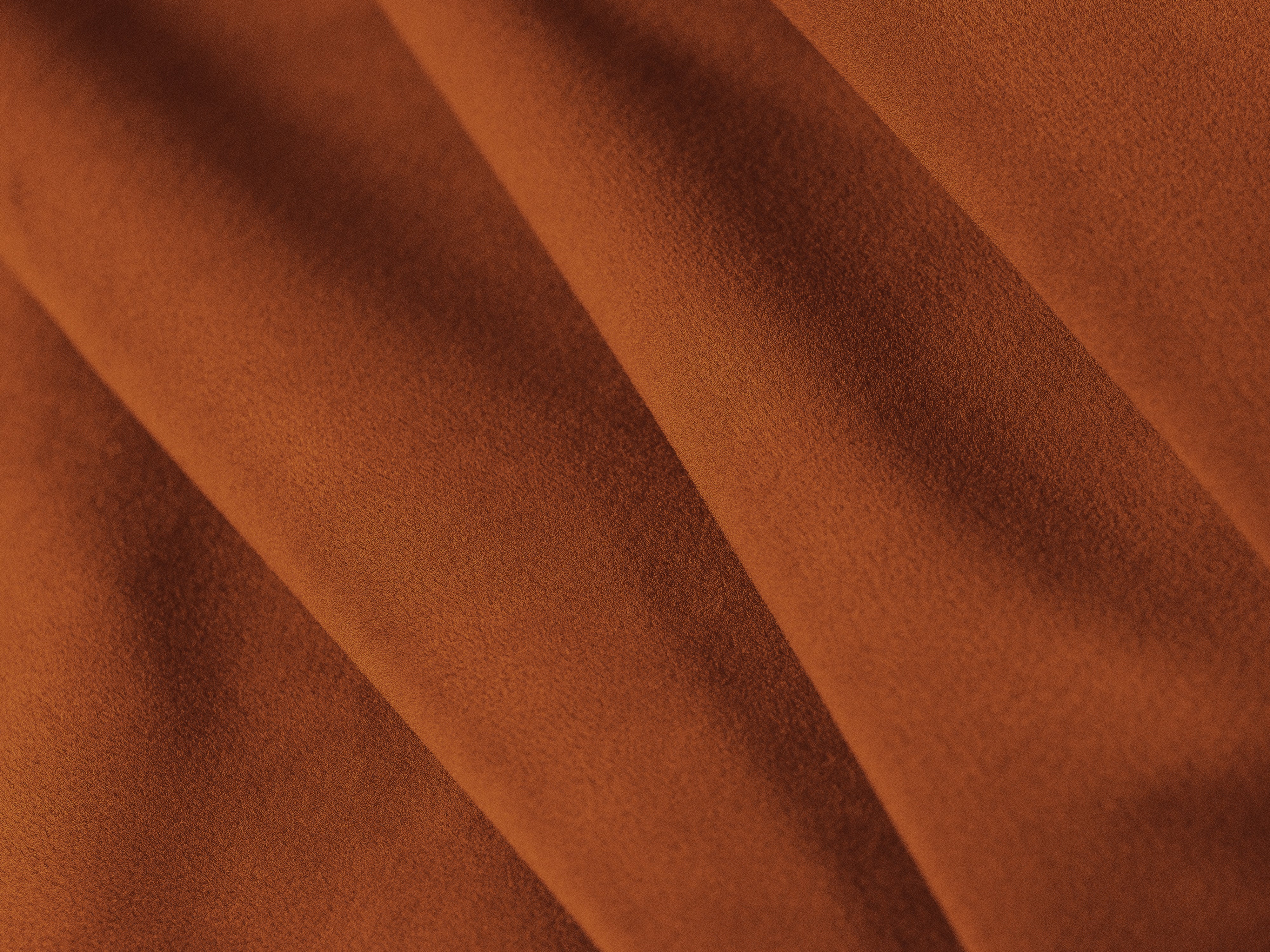 Velvet 3-Seater Sofa STRINO Terracotta