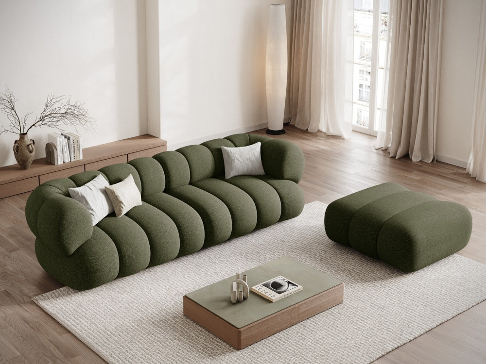 4-seater KOGE sofa olive