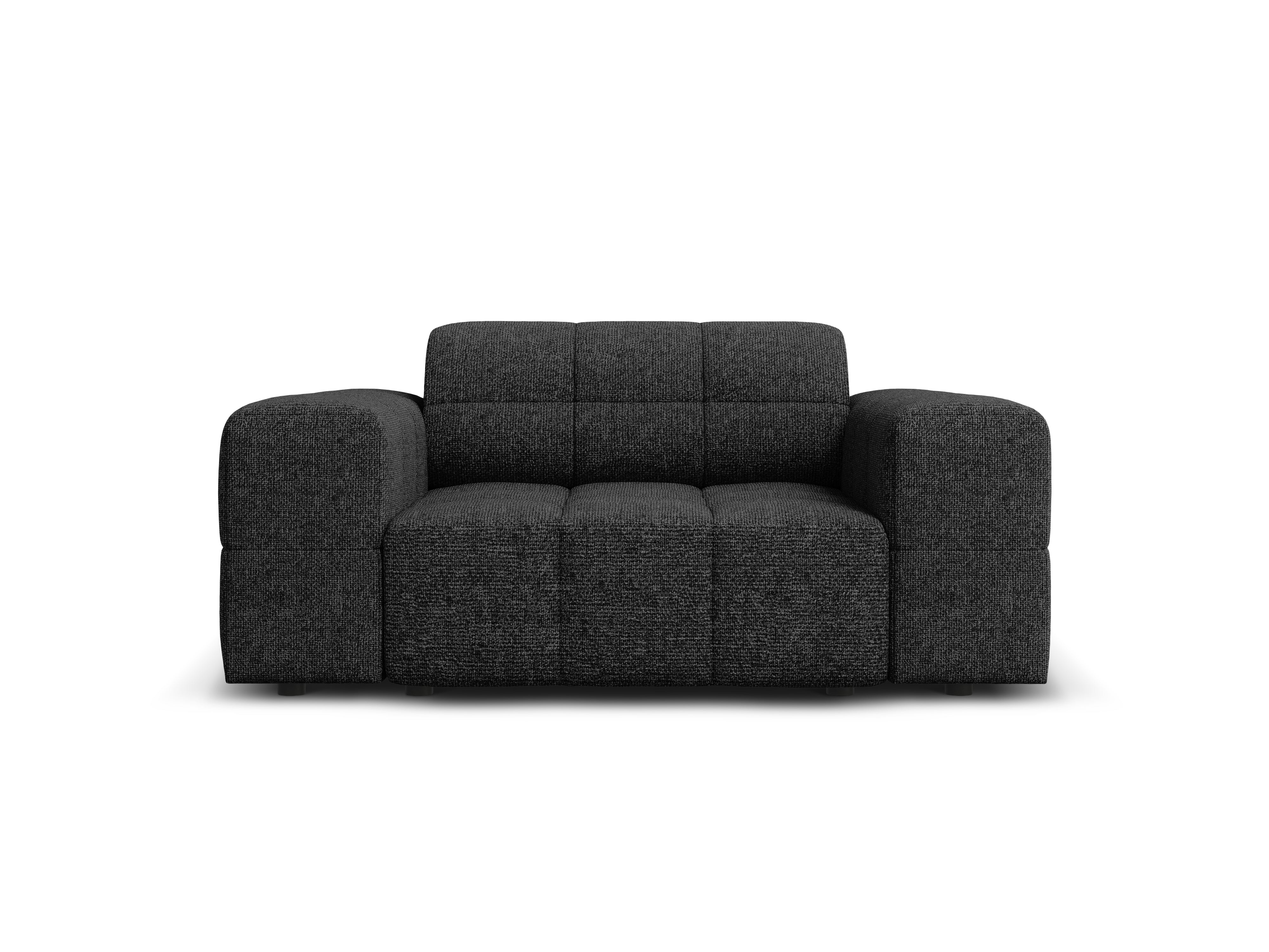 Fotel CHICAGO czarny szenil – Cosmopolitan Design