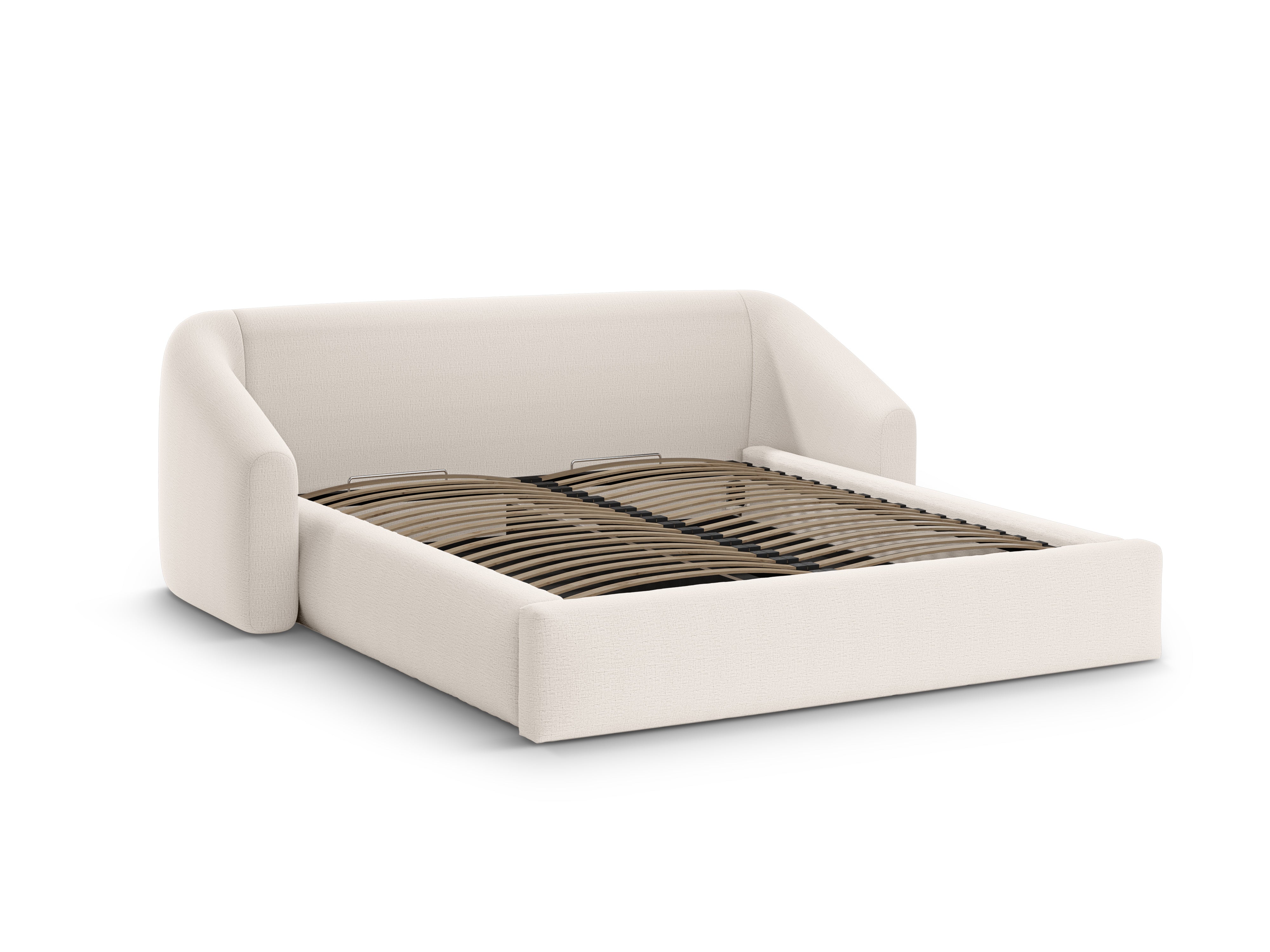 Bett CAMPI creme Chenille