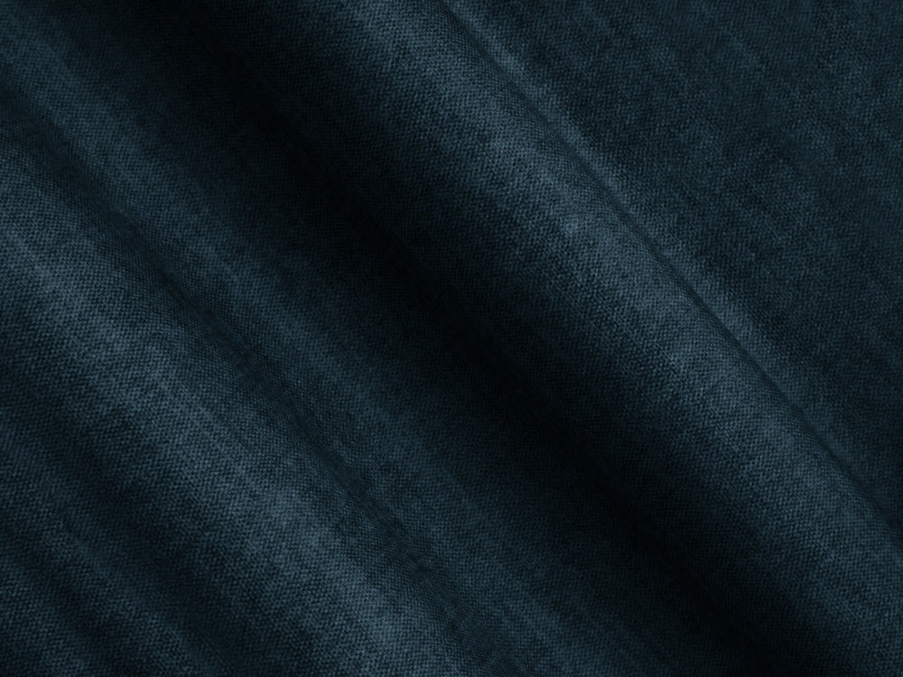 Symmetrische Samt-Eckcouch LORETTO petrol