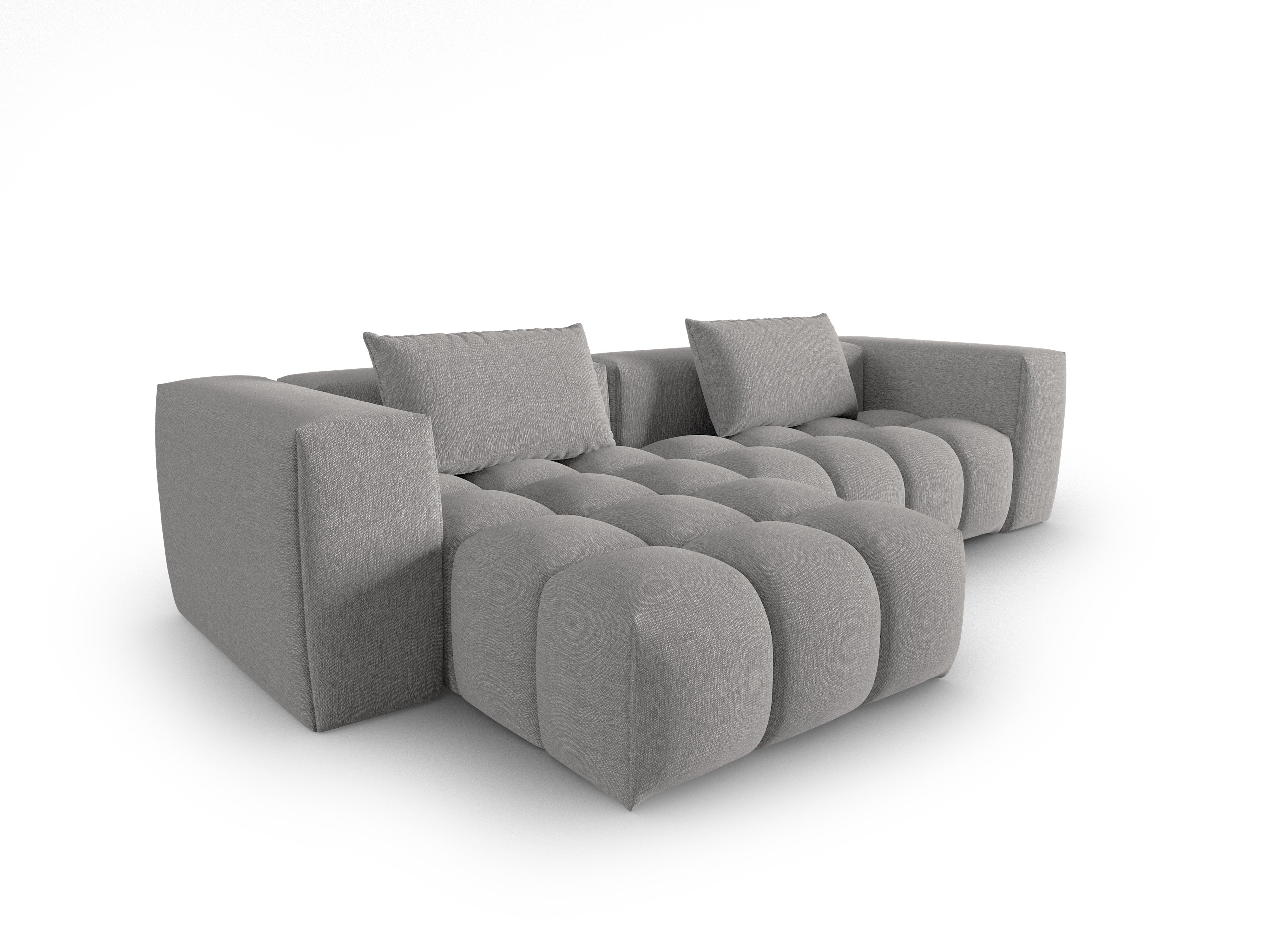 Narożnik 3-osobowy lewostronny VERONA ciepły szary – Cosmopolitan Design