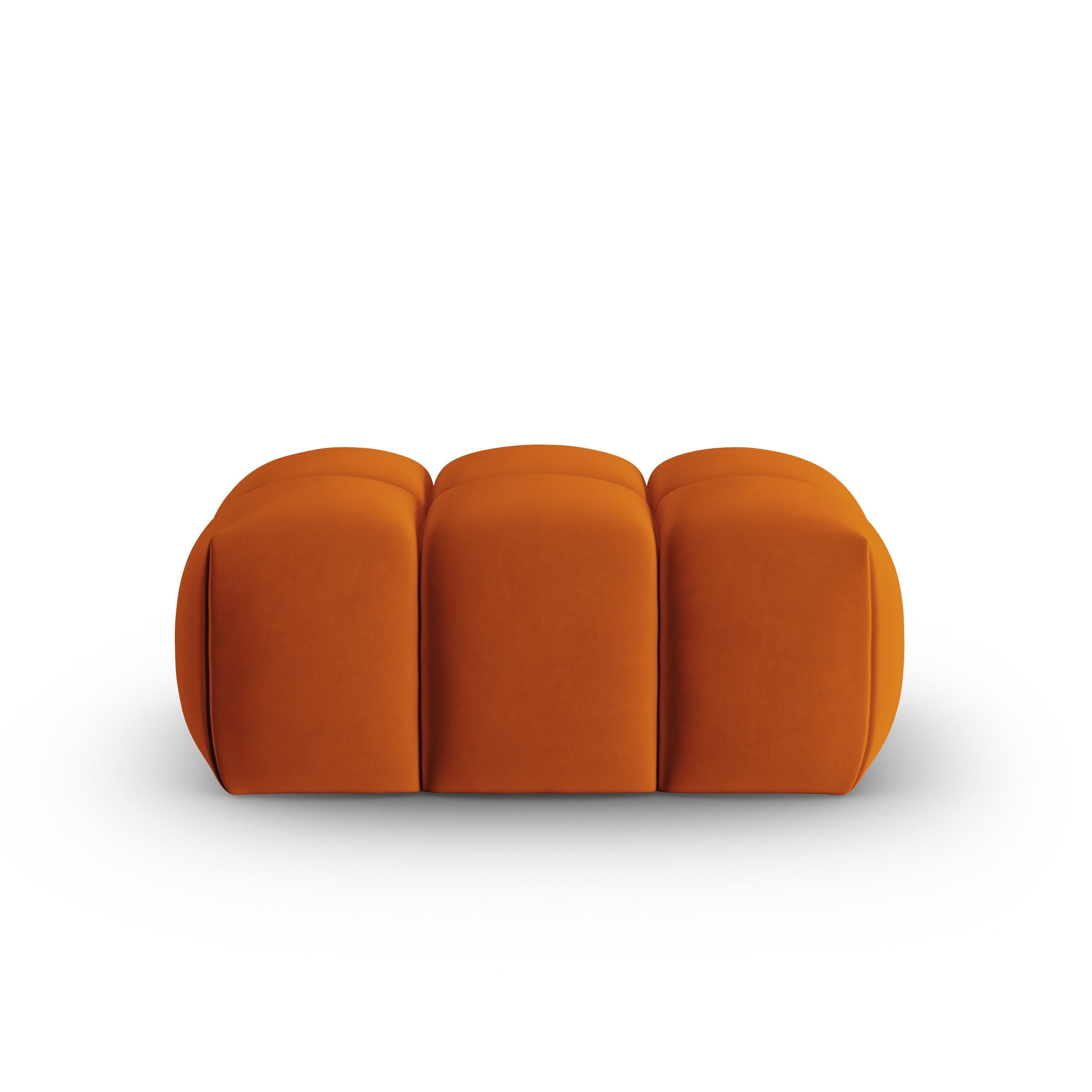 Puf aksamitny VERONA ceglany – Cosmopolitan Design