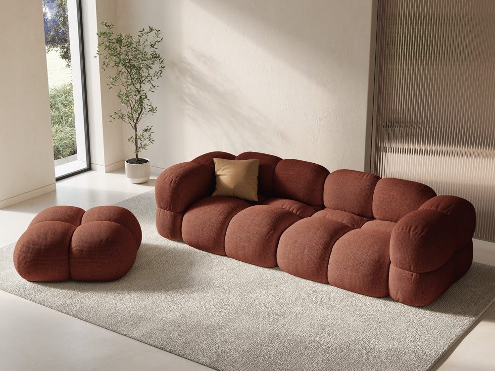 Puf LORETTO koralowy – Cosmopolitan Design
