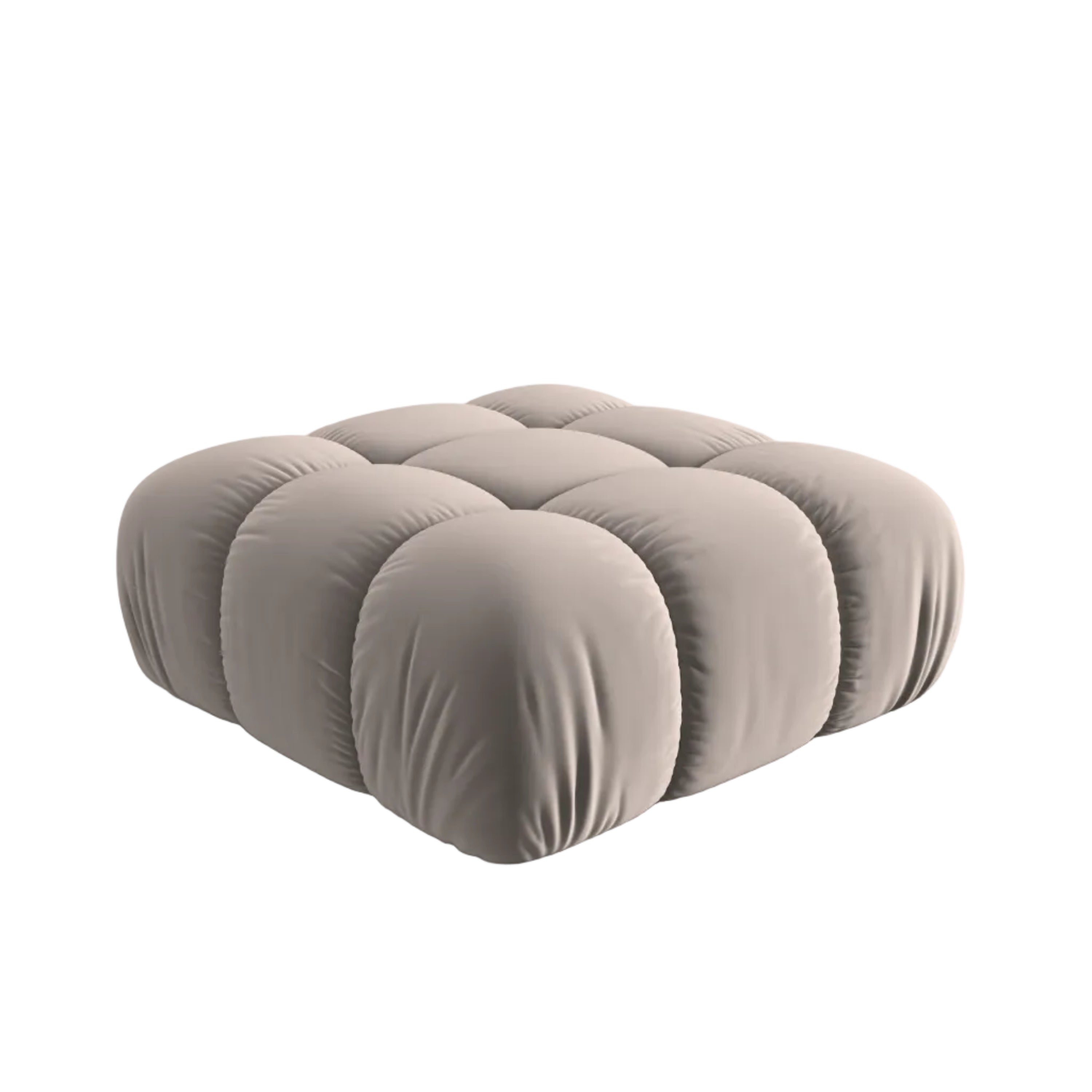 Puf aksamitny CORTINA cappuccino – Cosmopolitan Design