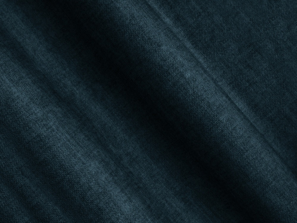 Velvet corner sofa for 5 people right-facing KOGE petrol