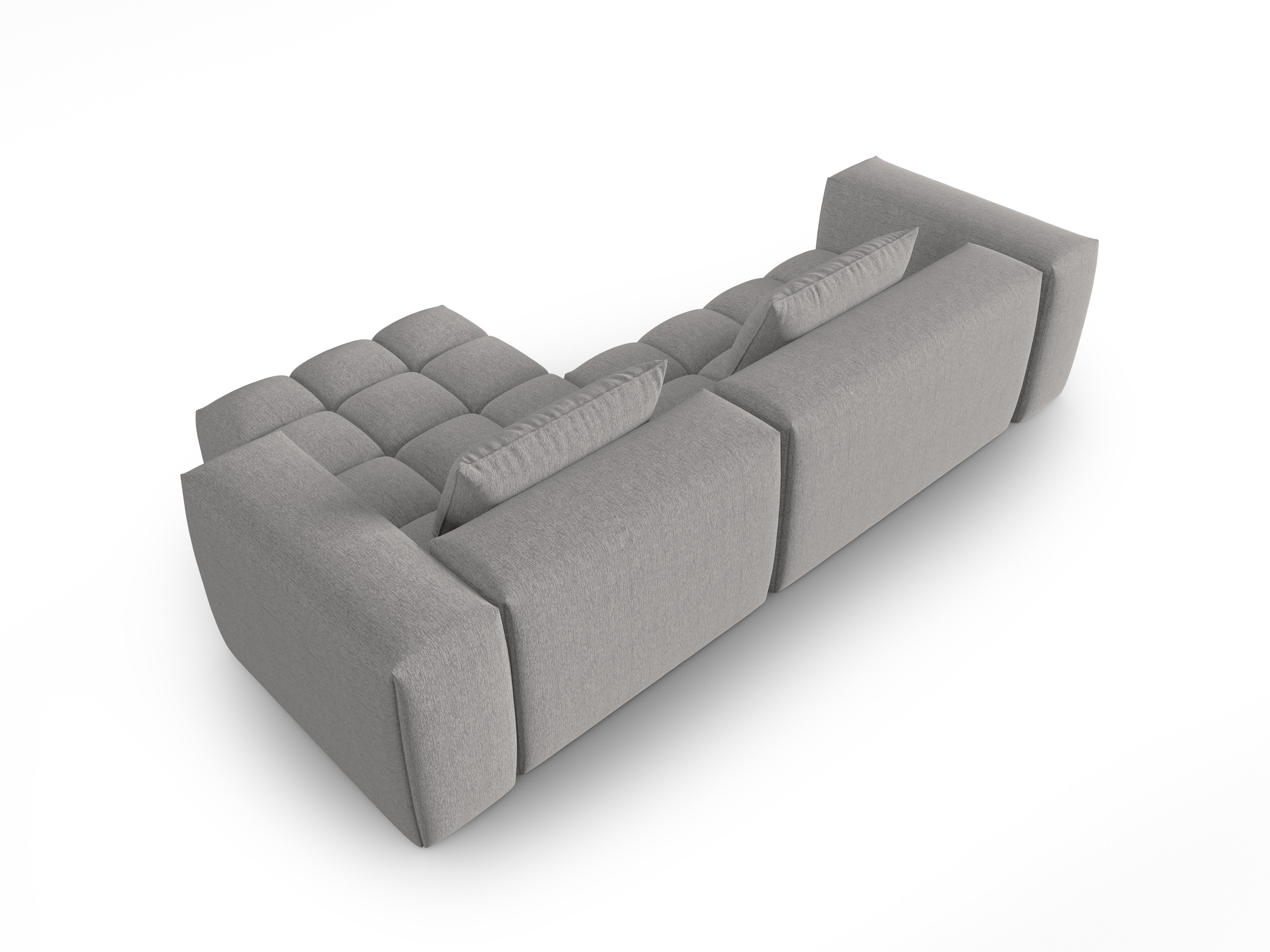 Narożnik 3-osobowy prawostronny VERONA ciepły szary – Cosmopolitan Design