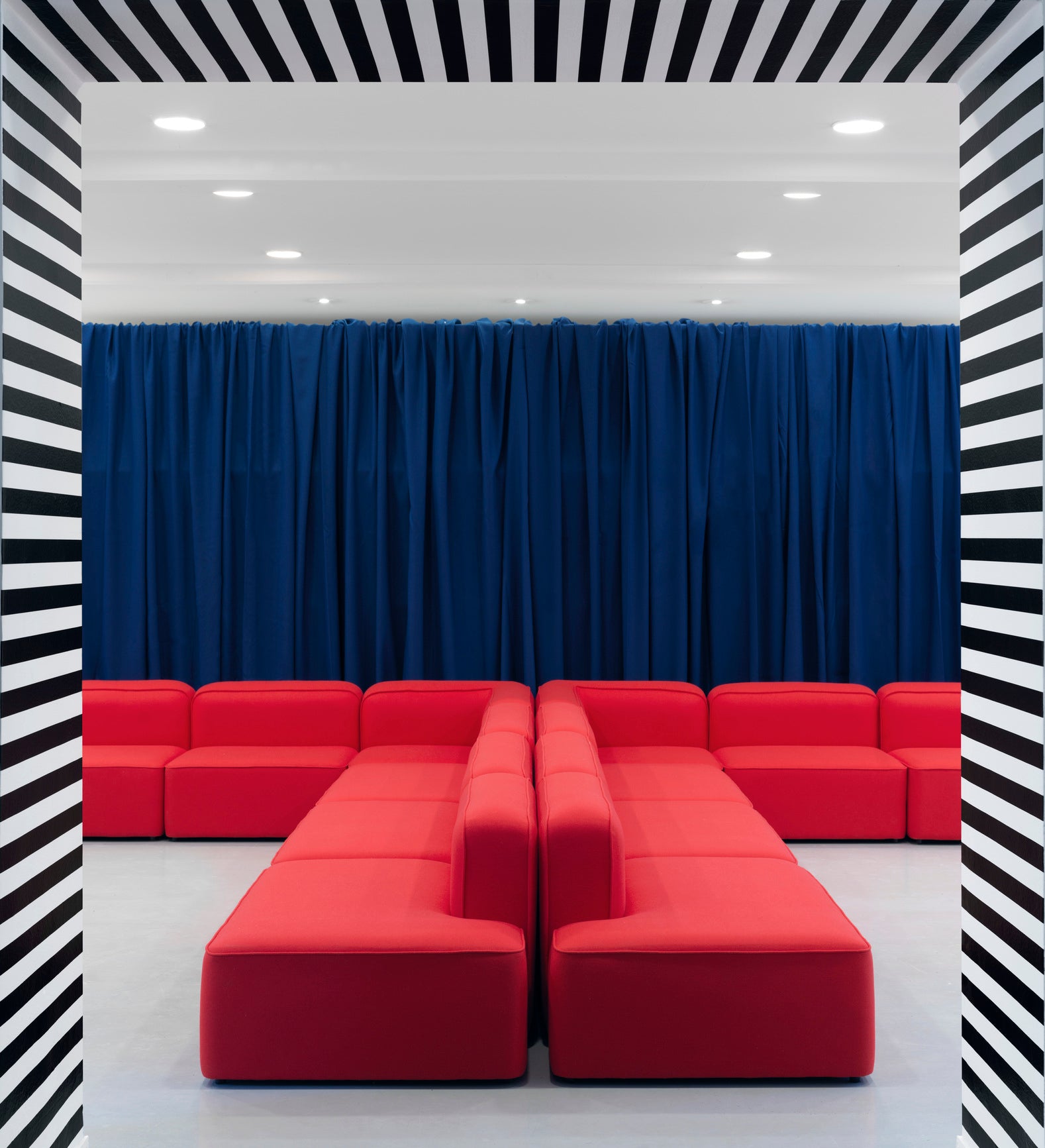 ROPE modular sofa - left -hand chaiselong