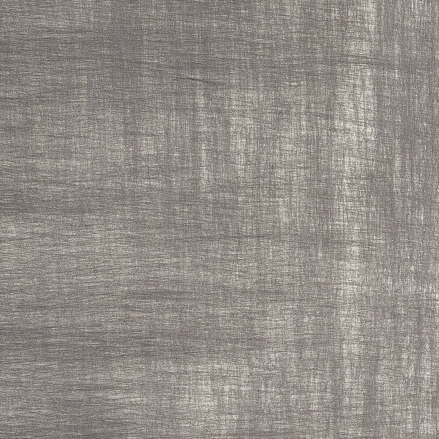 Textilstruktur-Tapete metallisch HEMERA - GRIS FUSAIN grau