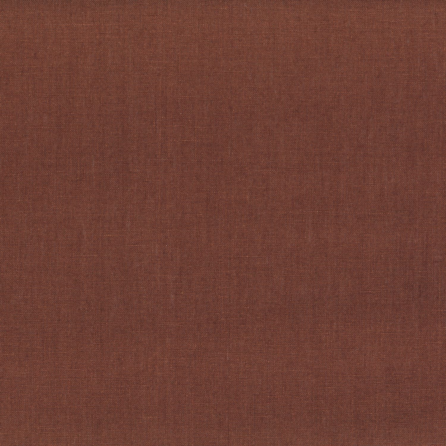 Textilwandtapete aus Leinen LINORA - ROUILLE rostbraun