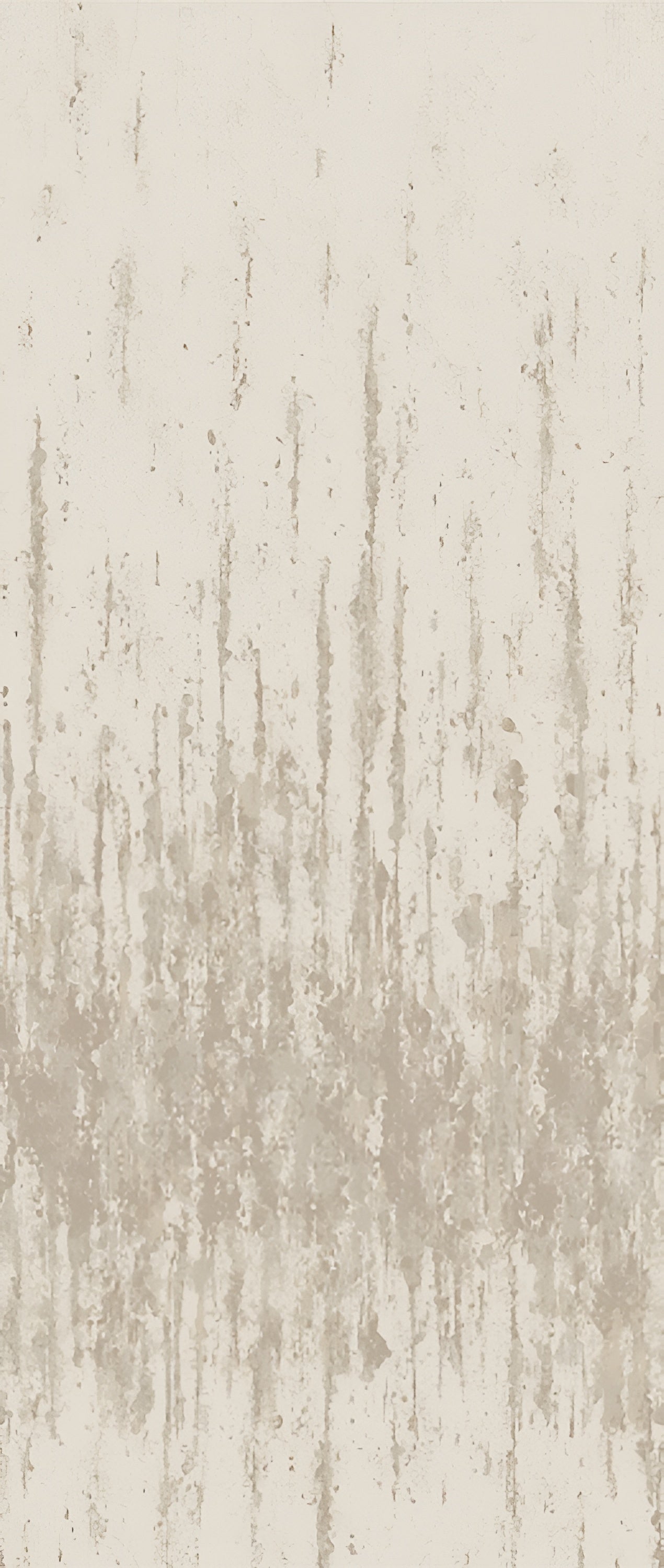 Textilwandbild, das eine gealterte Wand imitiert ORCIA - GRÈGE beige mit Grau