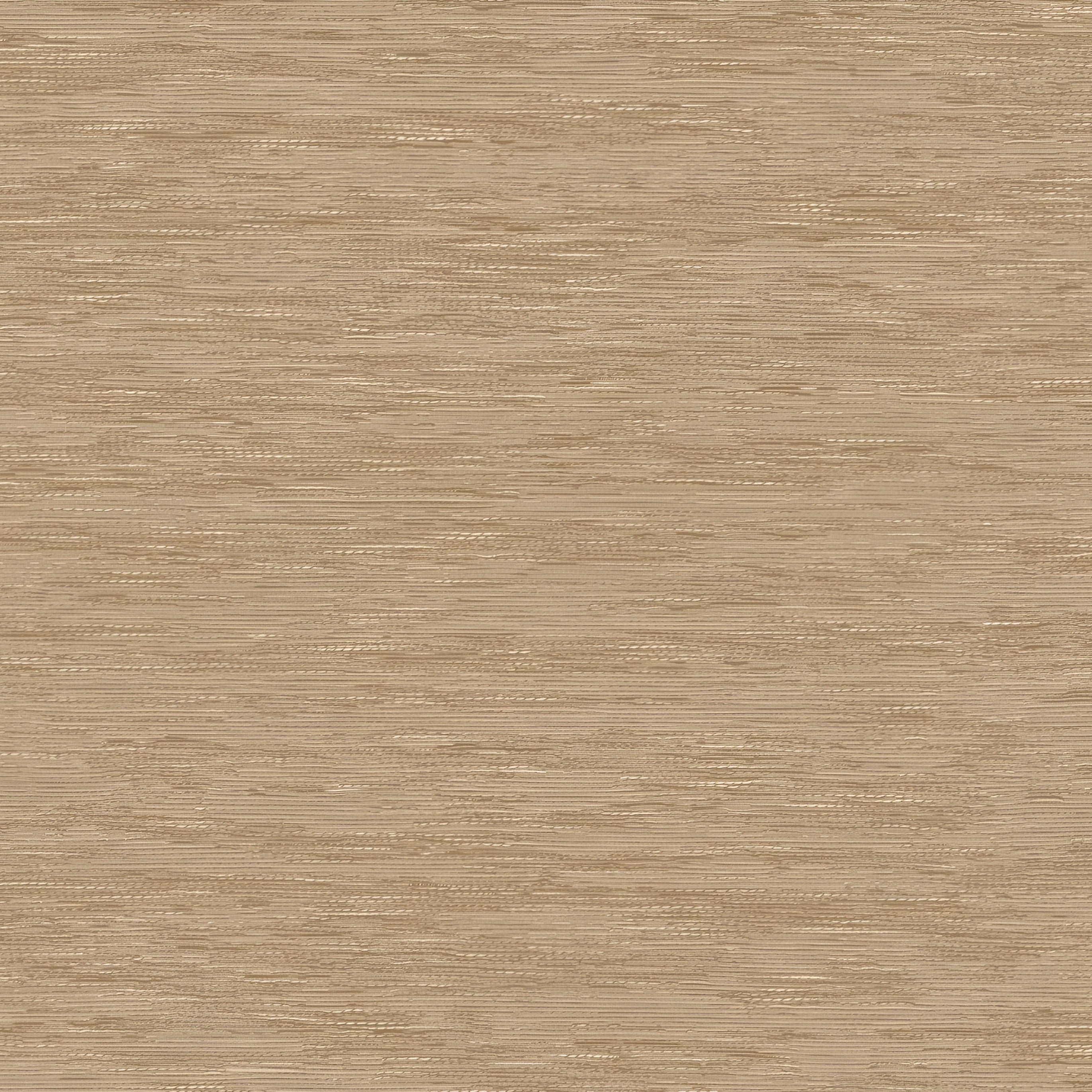 Jacquard Fabric Effect Wallpaper TATAMI - DARK BEIGE