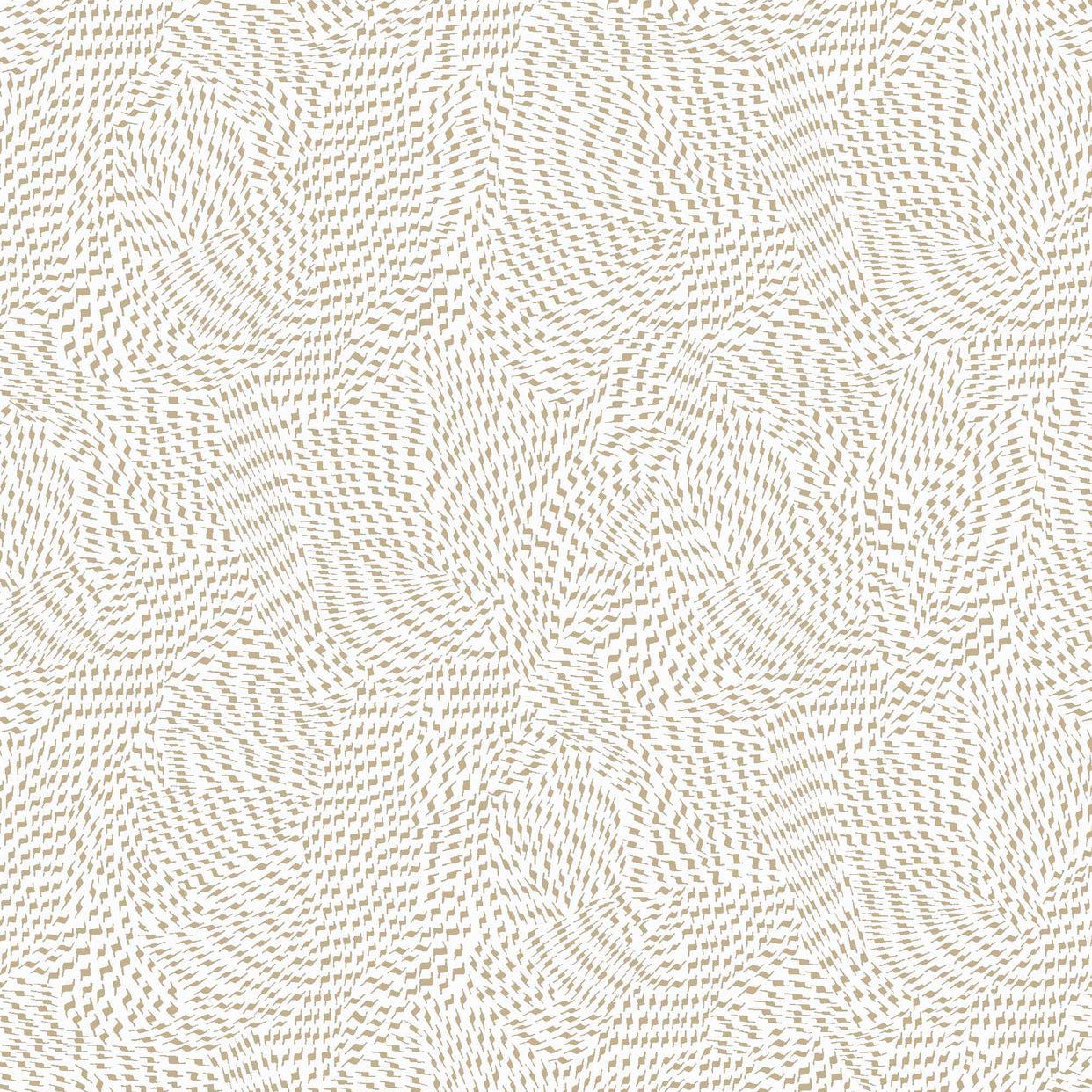 Tapete mit abstraktem Muster PASSY - WEISS/BEIGE weiß mit beige
