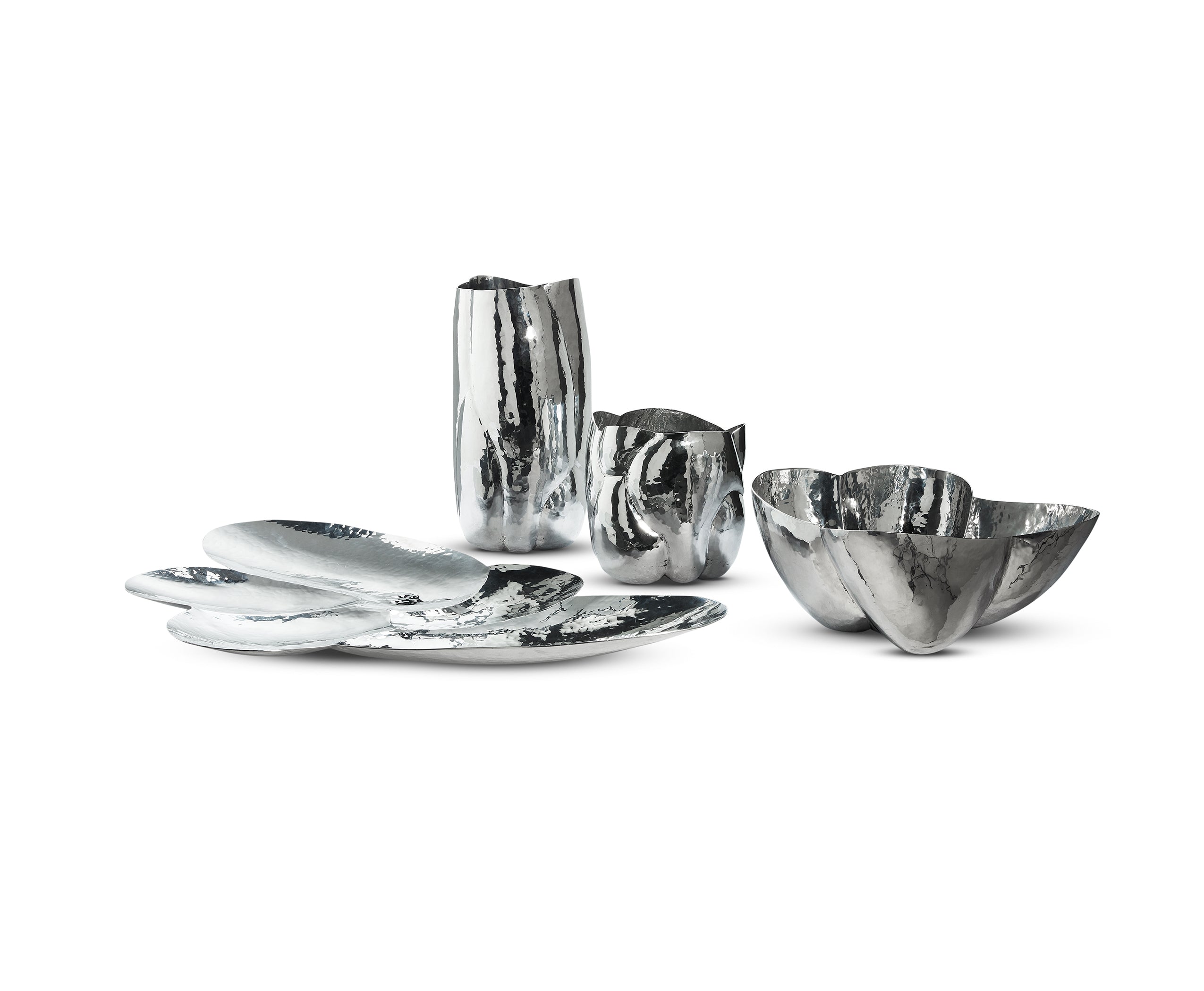 Wazon CLOUD TALL srebrny – Tom Dixon