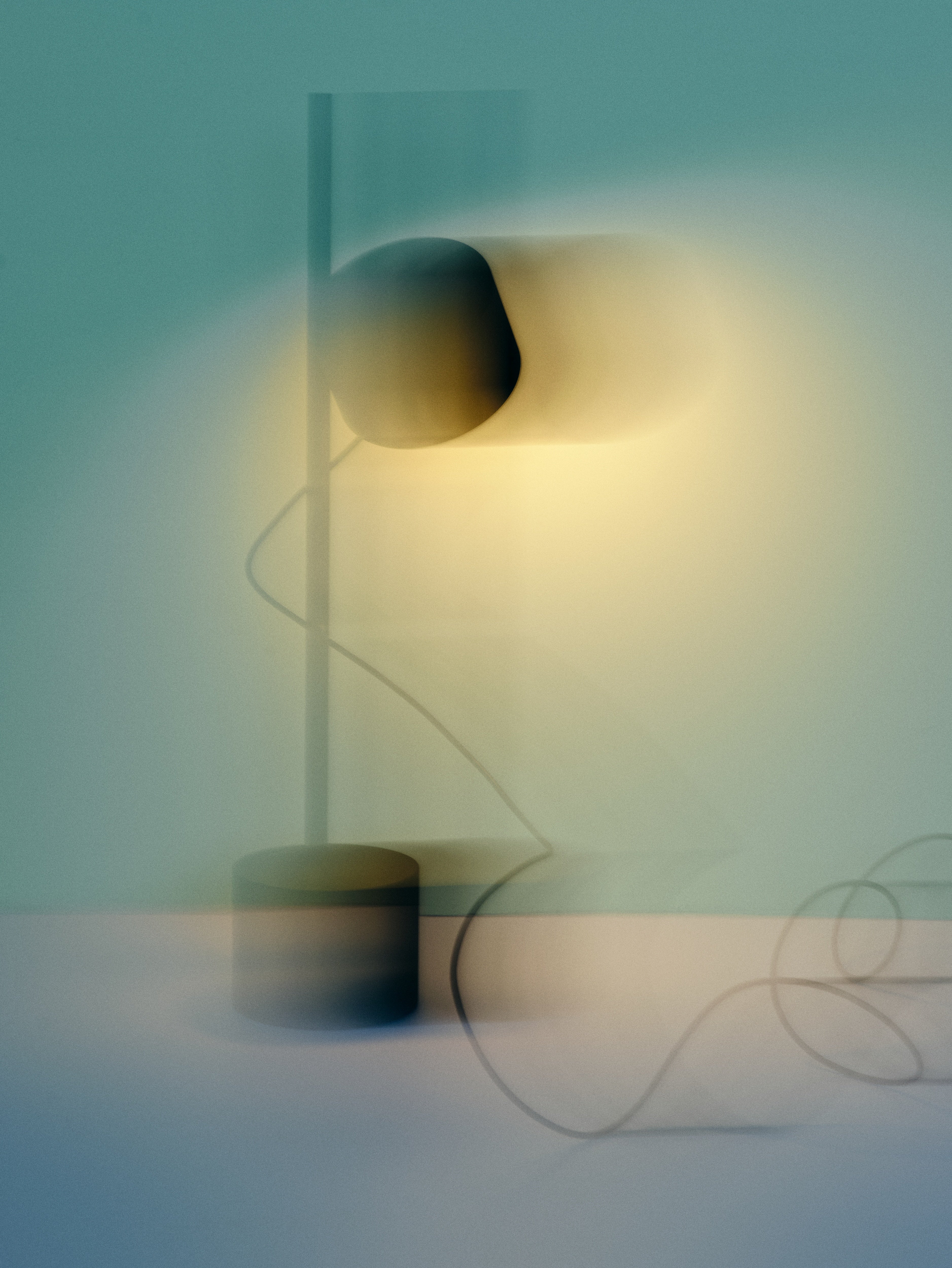 Tischlampe POST schwarz