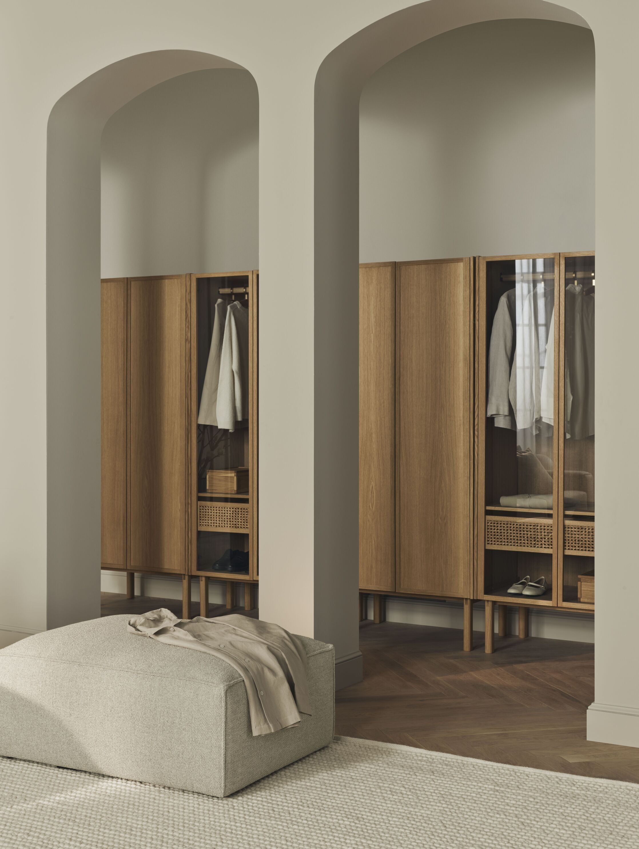 Cosima Pouf polstered