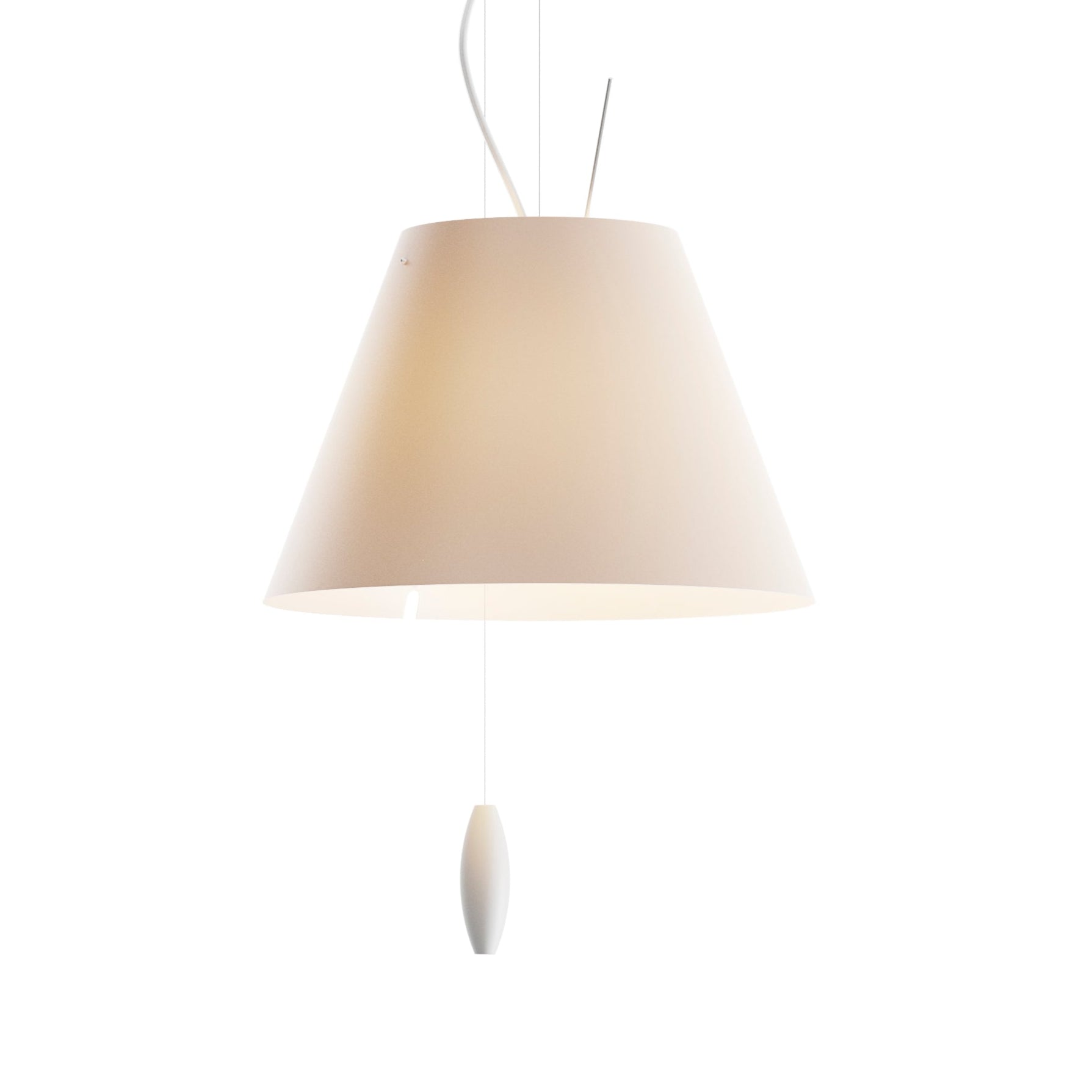 Lampa wisząca COSTANZINA beżowy – Luceplan
