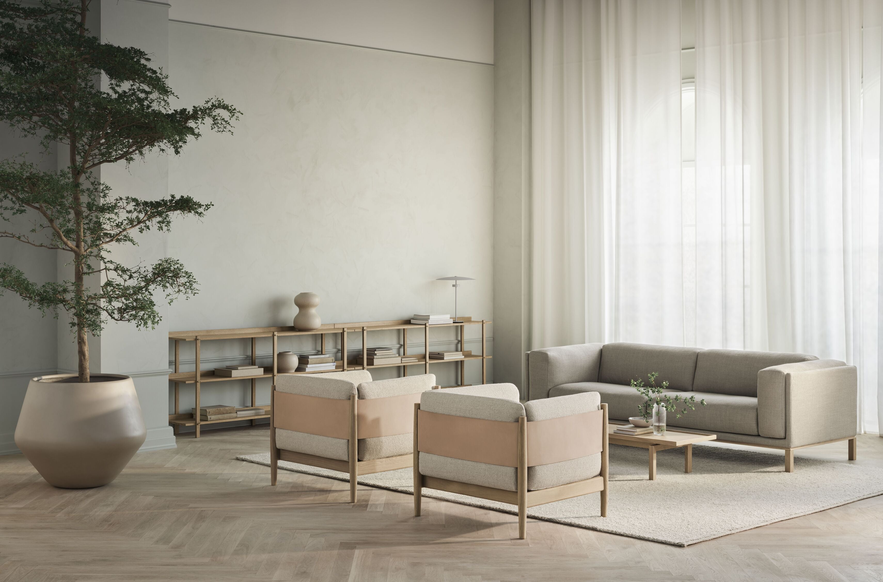 Kari Racks Eichenfurnier