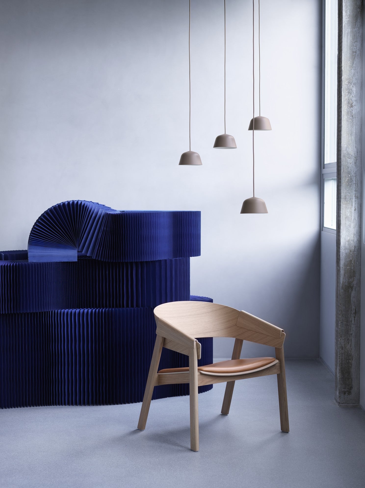 Lampa wisząca AMBIT taupe