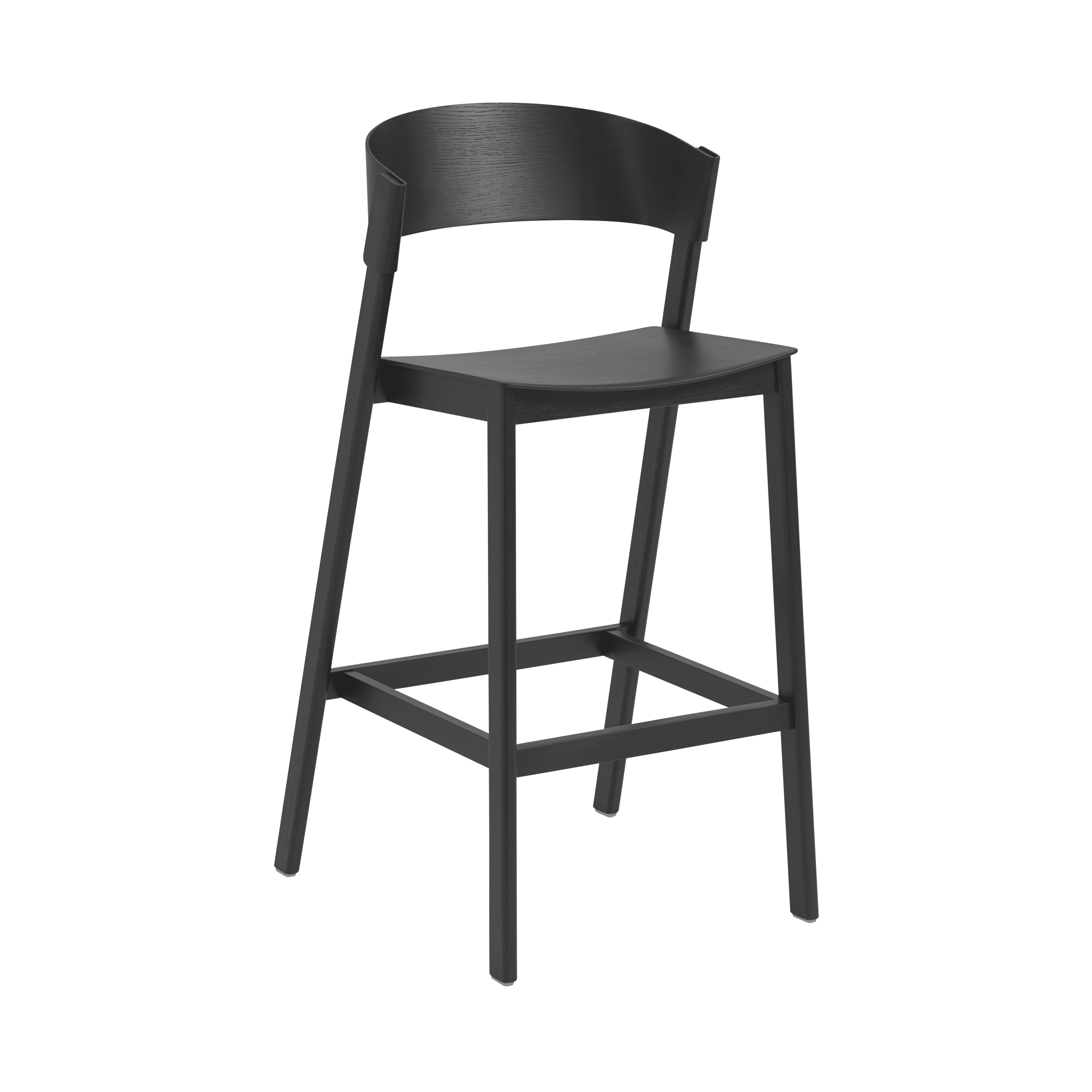 COVER Black Bar Stool