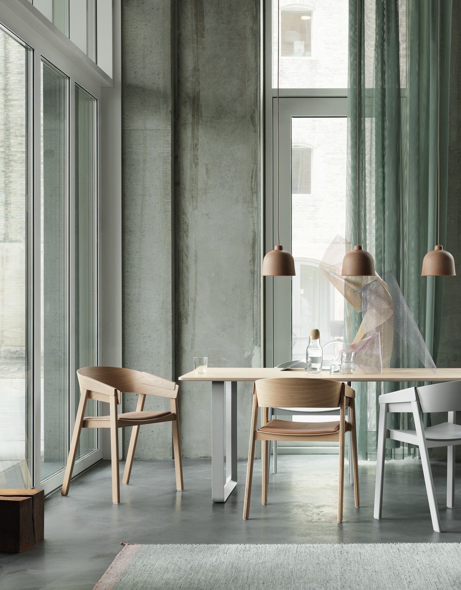 Lampa wisząca GRAIN brązowy