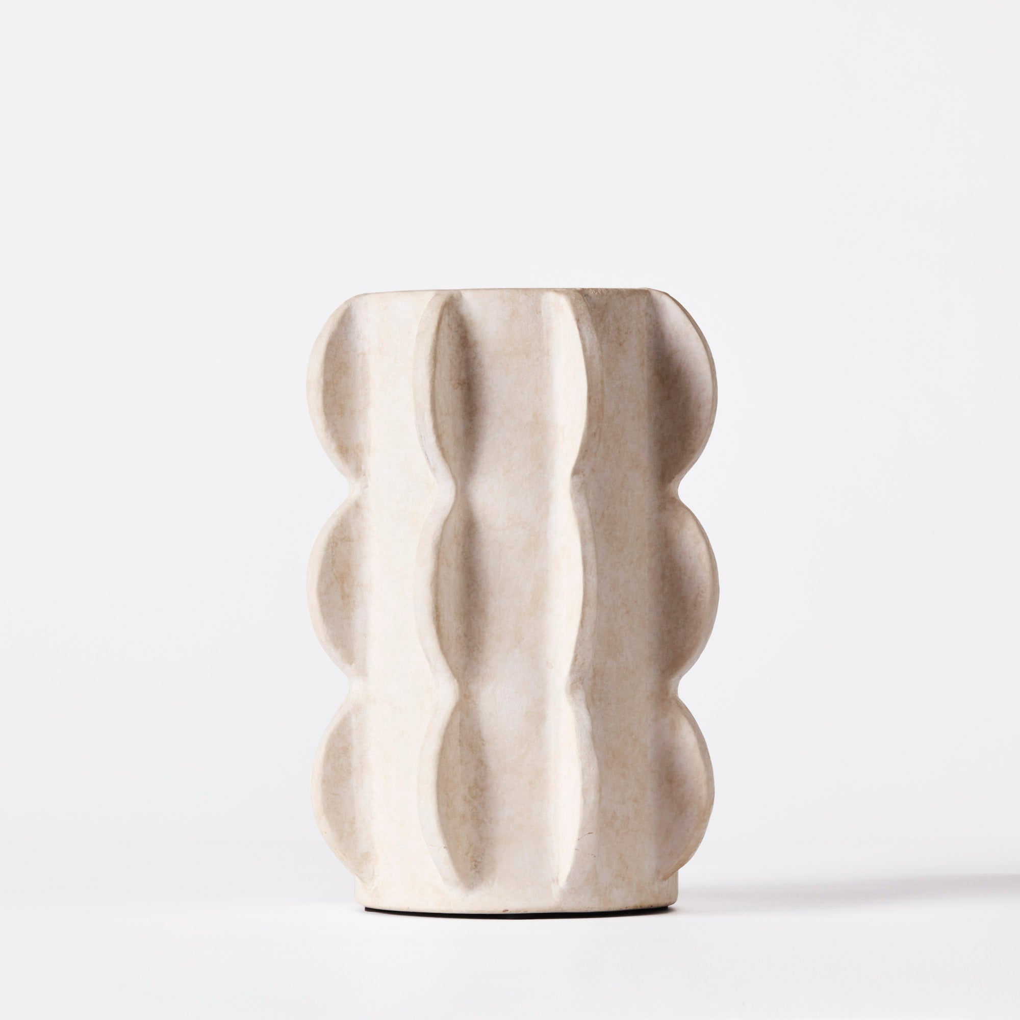 ARCISSIMO vase cream ceramic