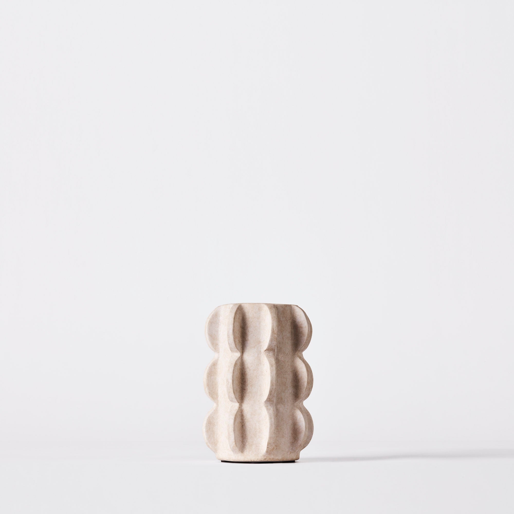 ARCISSIMO vase cream ceramic