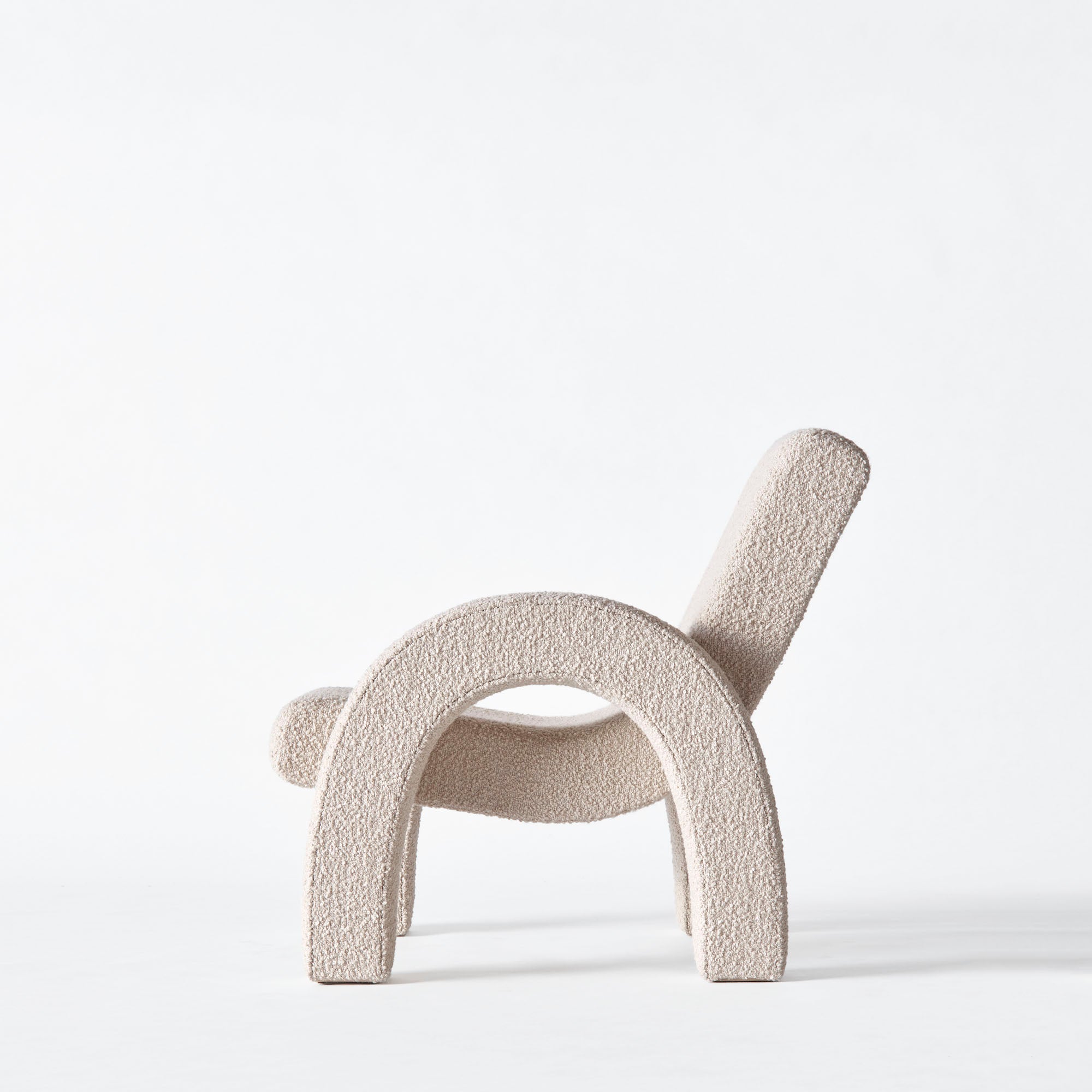 Sessel ARCO beige Boucle