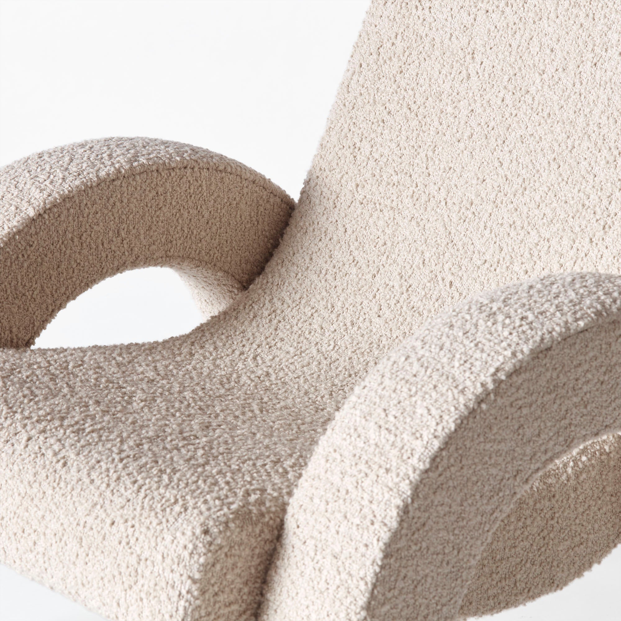 Sessel ARCO beige Boucle