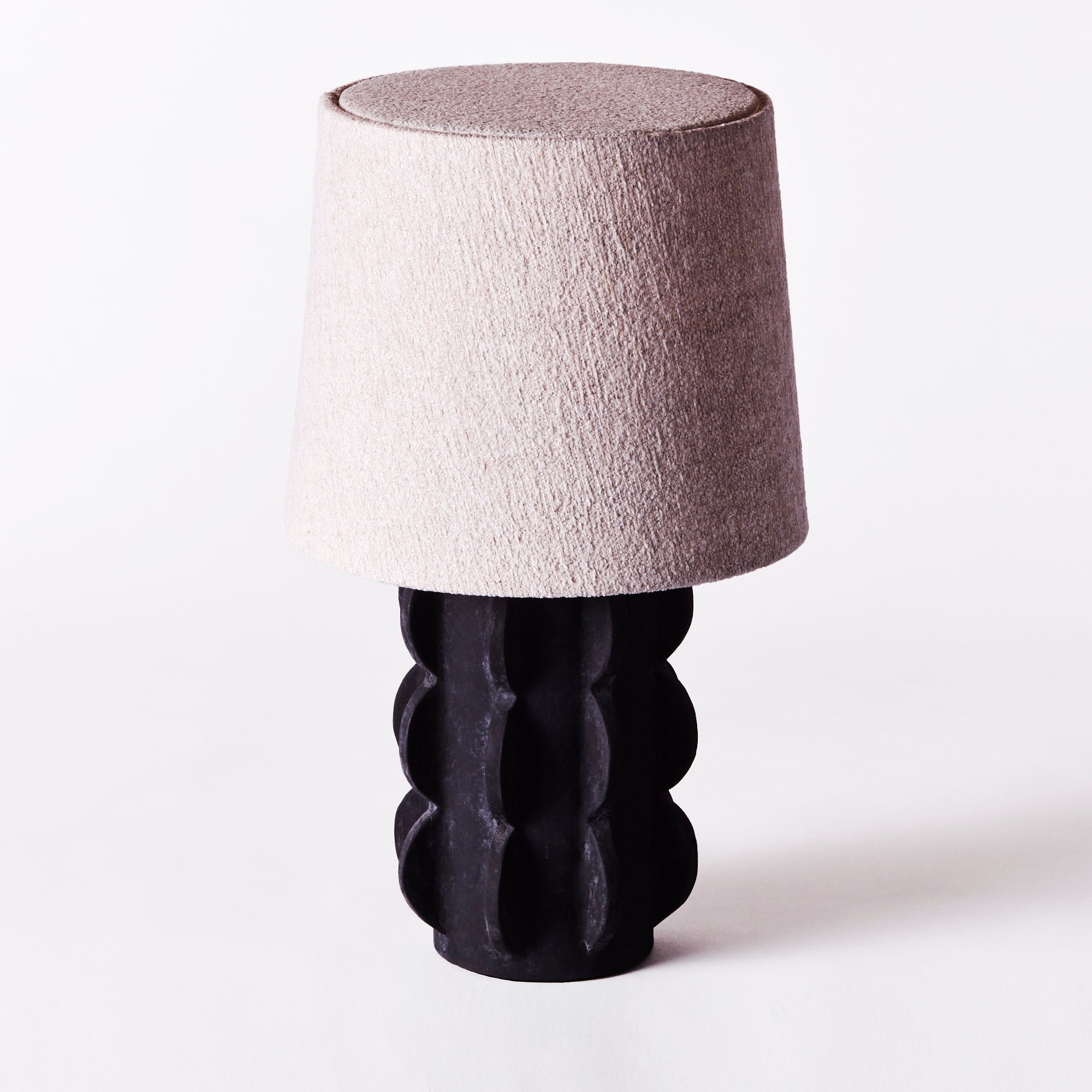 Tischlampe ACISSIMO schwarze Keramik