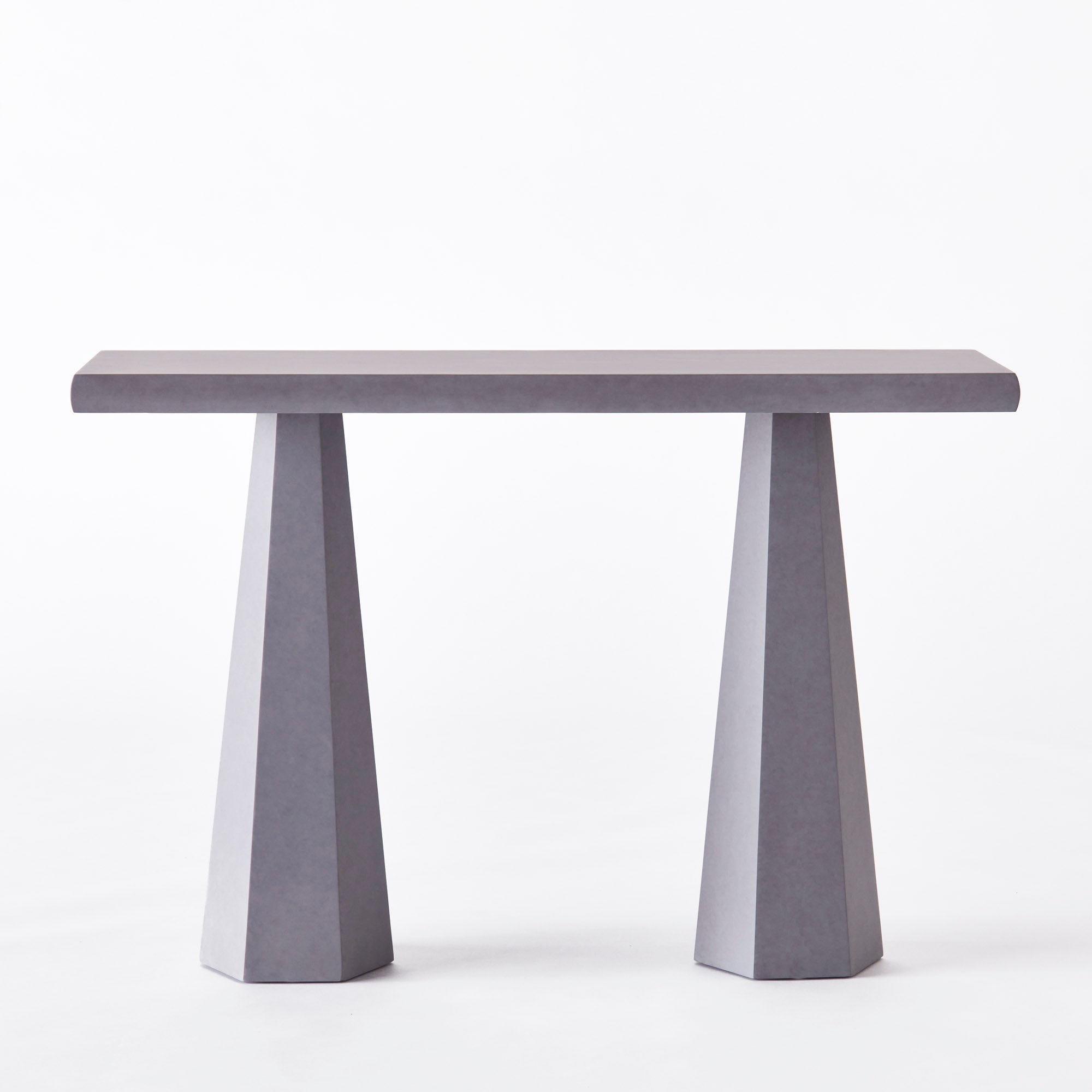 Konsole HEXAGON grau