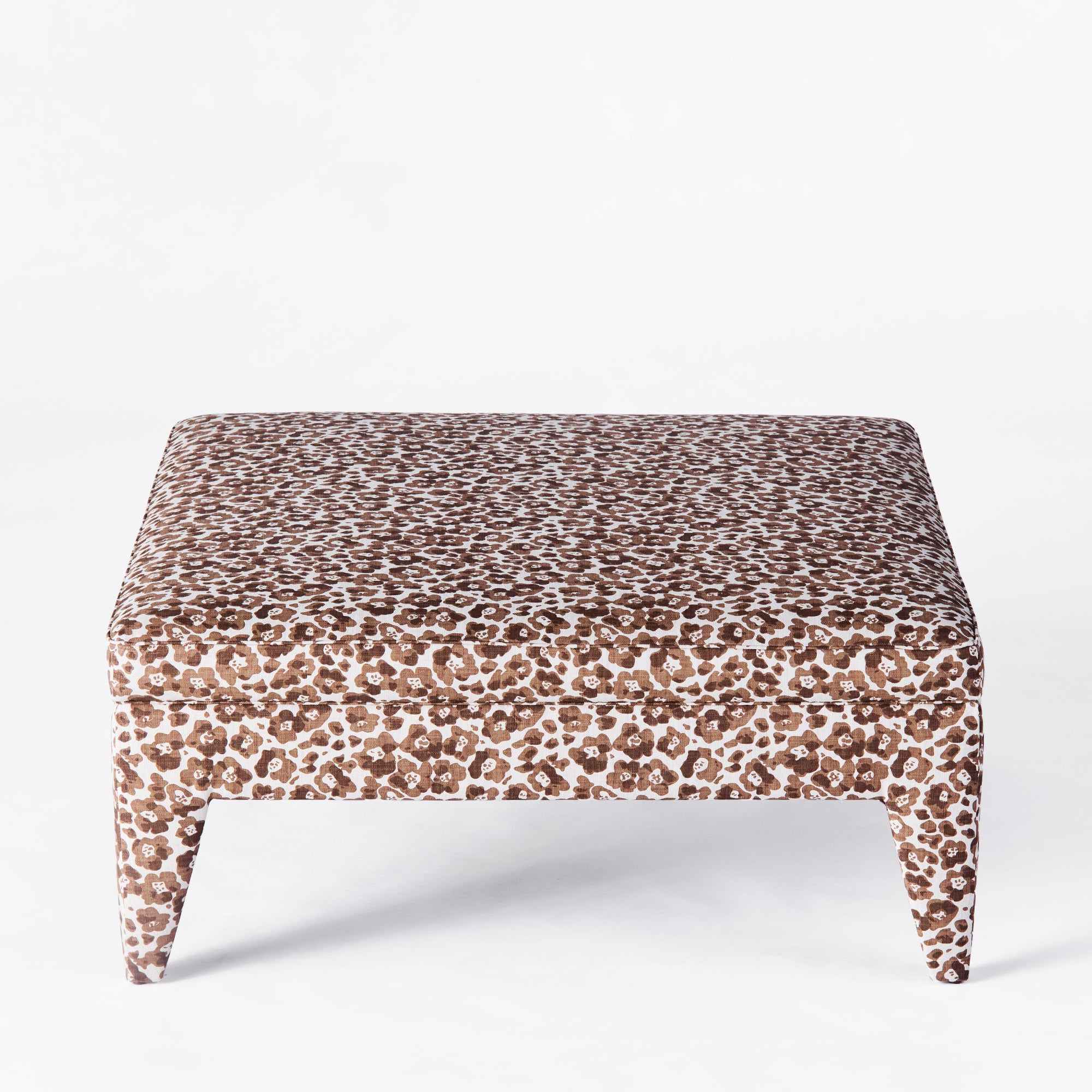 Puf OTTO beige mit Braun