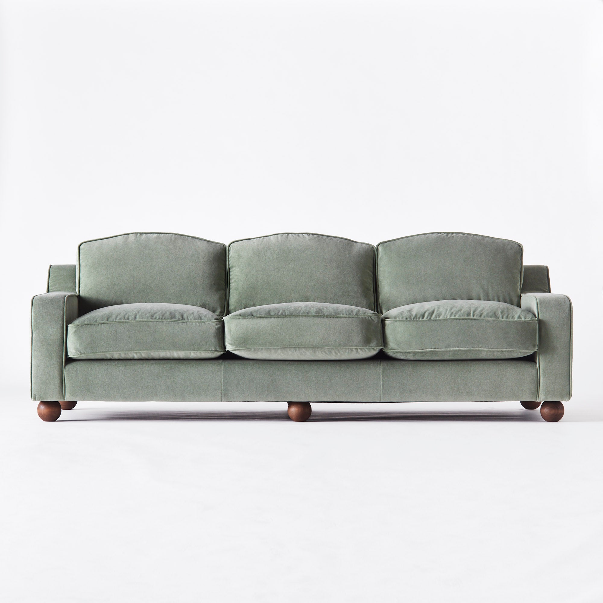 Sofa LOLA grüner Samt
