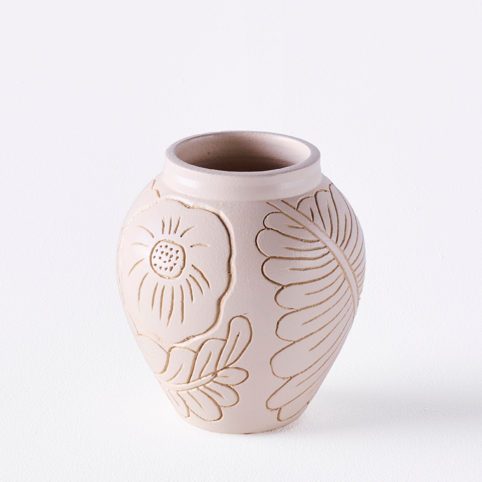 FRIDA vase white ceramic
